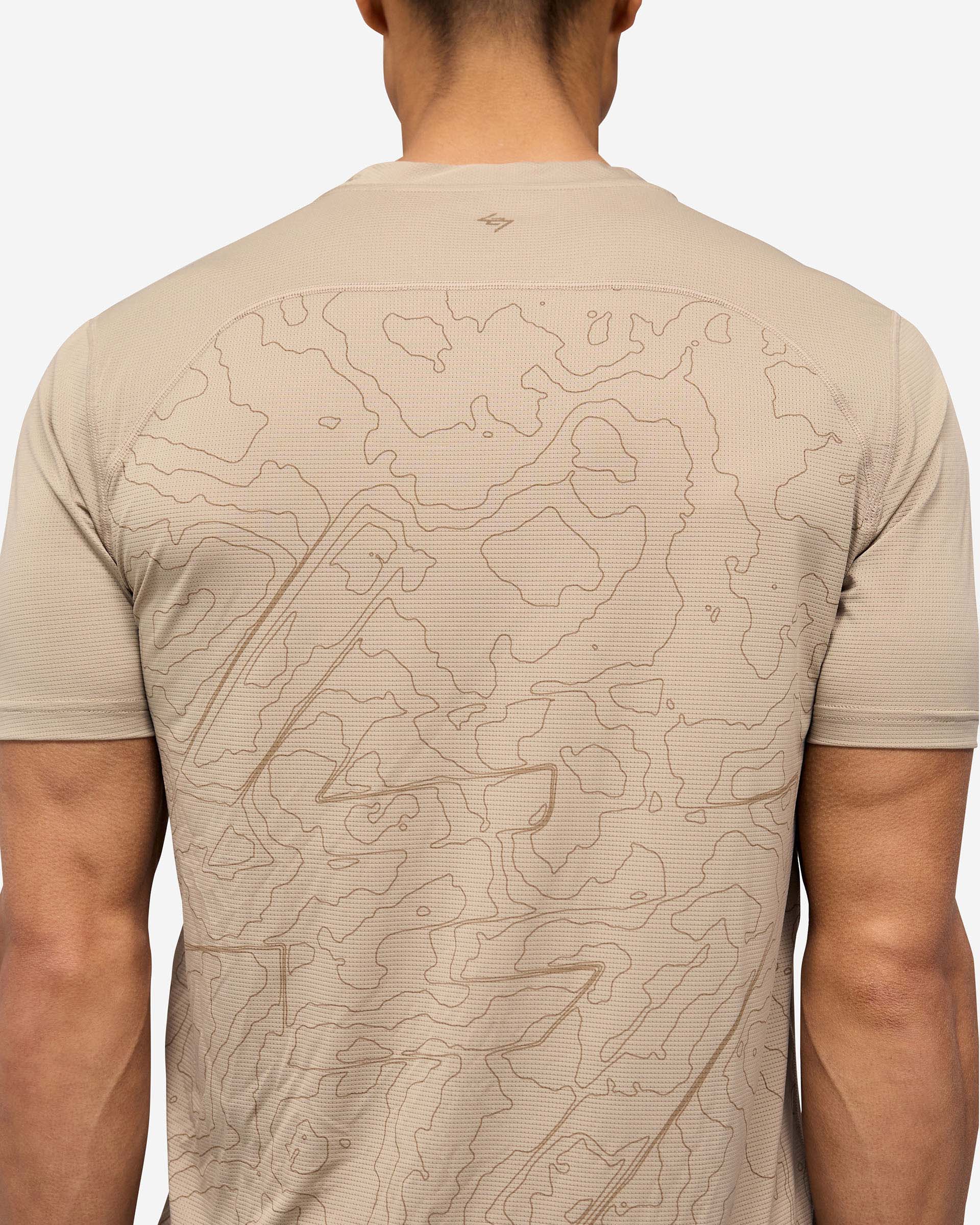 247 Contour Run T-Shirt - Kiesel