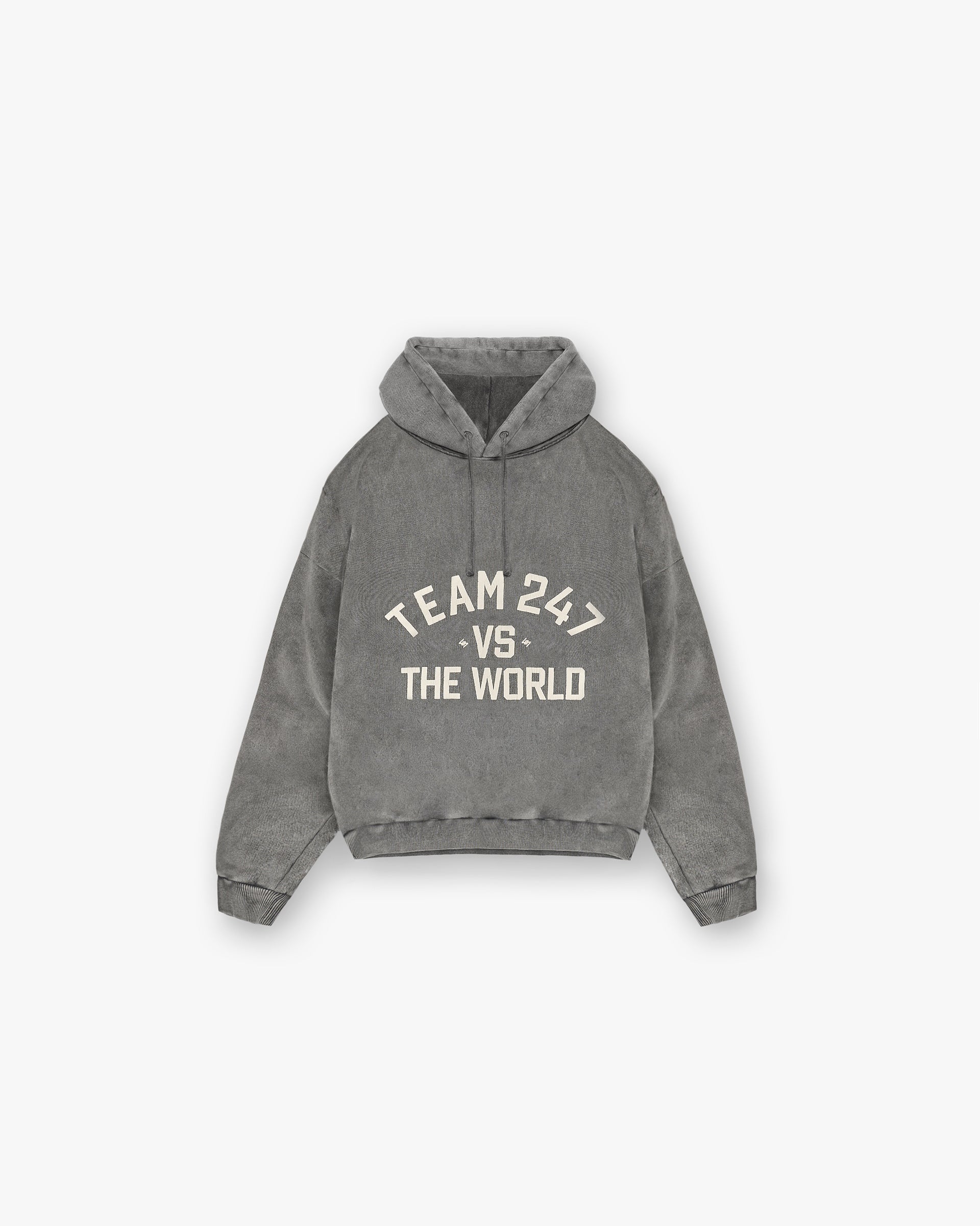 247 Vs The World Boxy Hoodie - Zinn