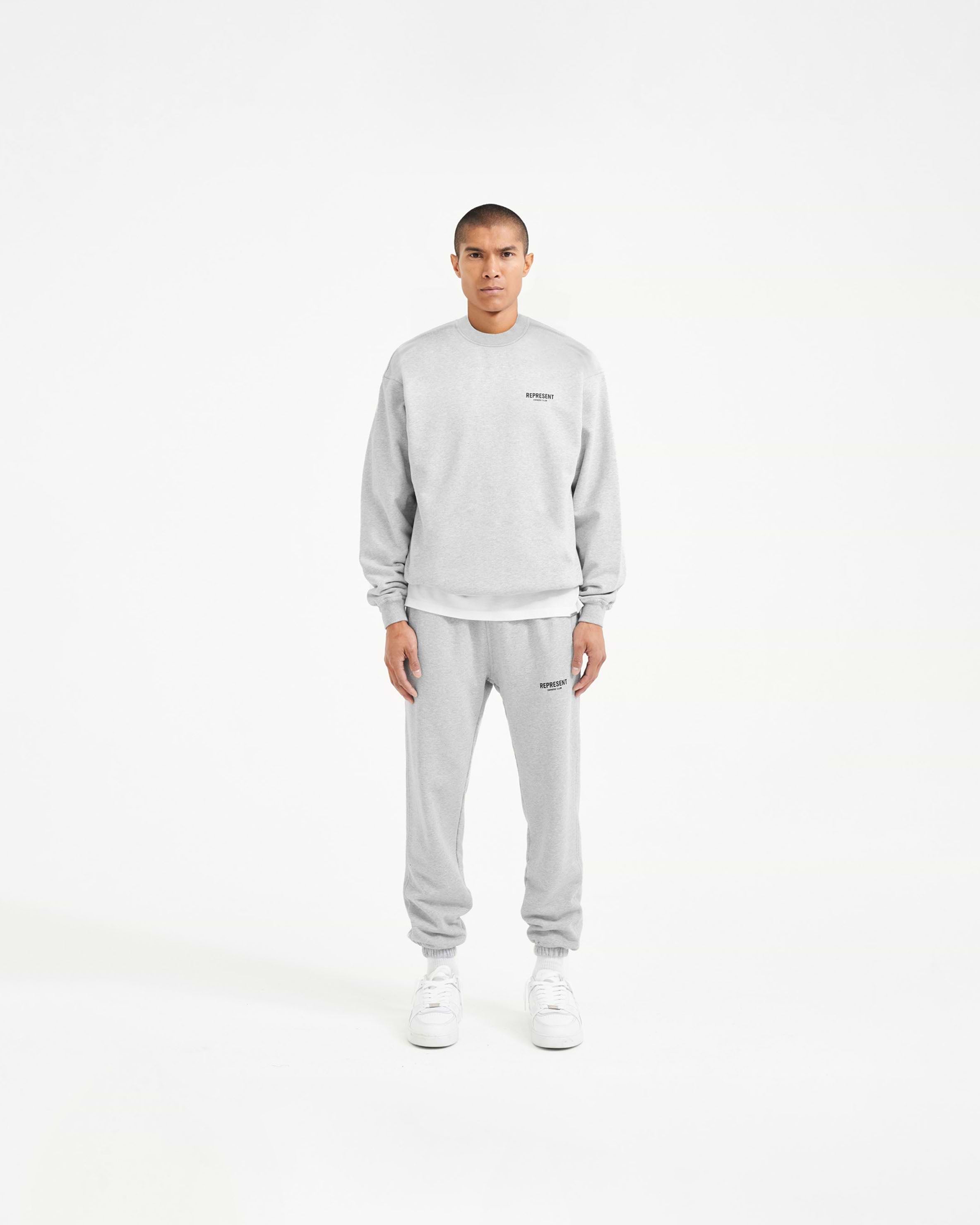 Grey & Black Sweater | Owners Club | REPRESENT