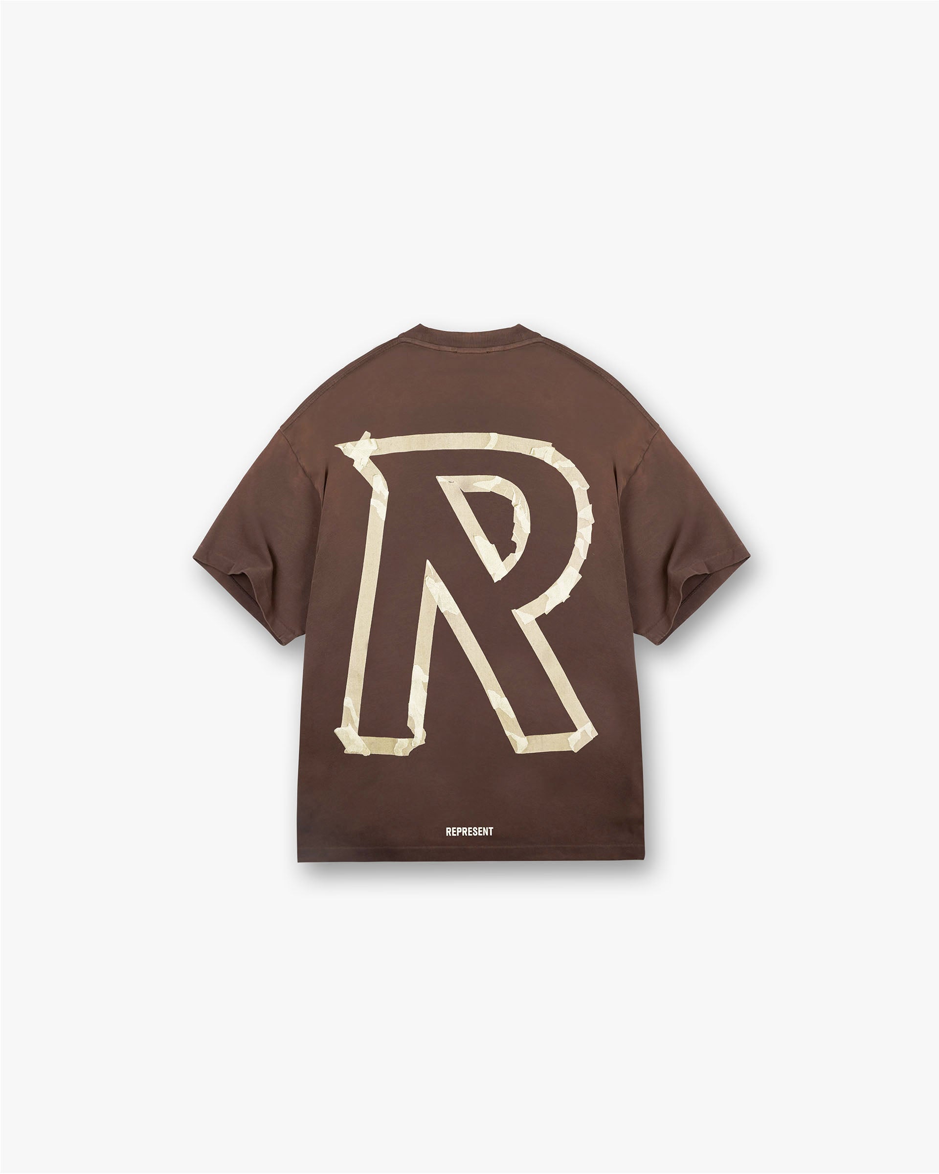 Masking Tape Initial T-Shirt - Zeder