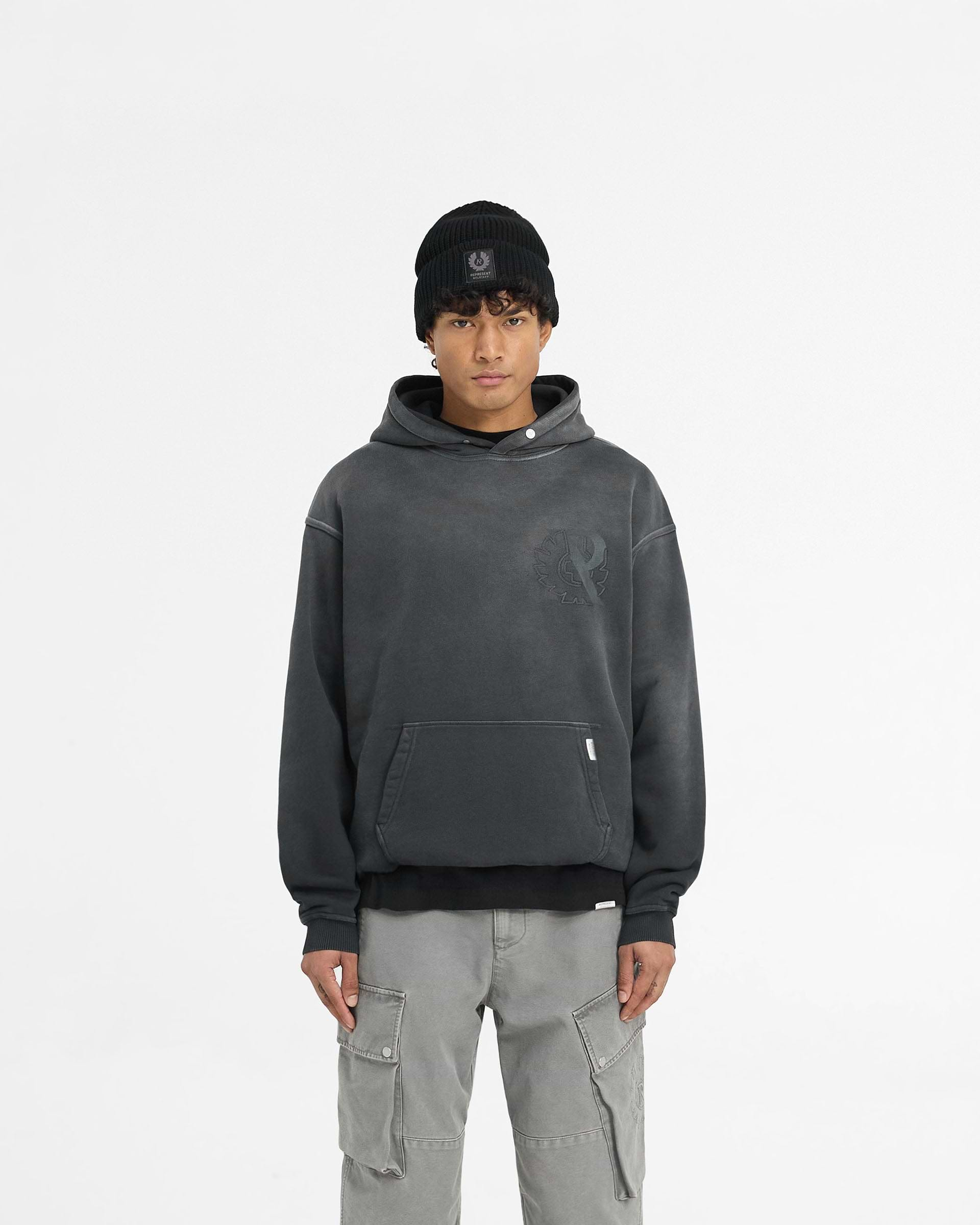 Represent X Belstaff Outline Phoenix Hoodie - Ombre