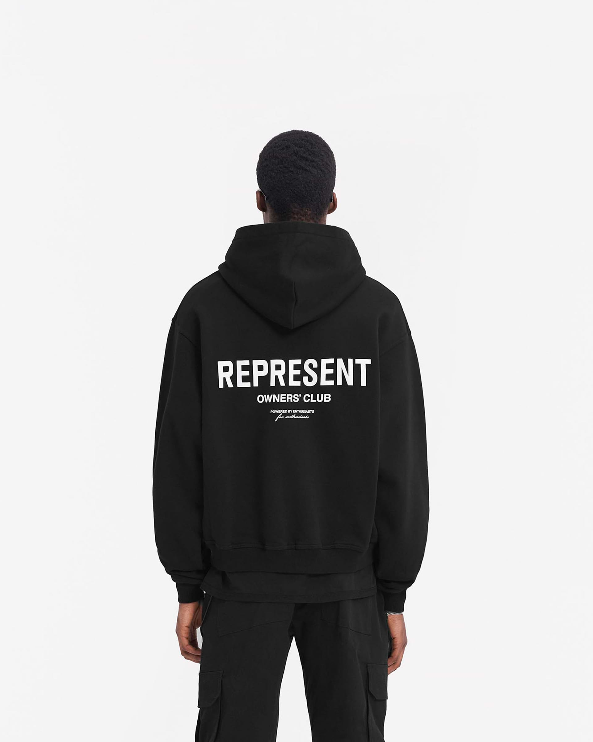 Represent Owners Club Zip Hoodie - Schwarz