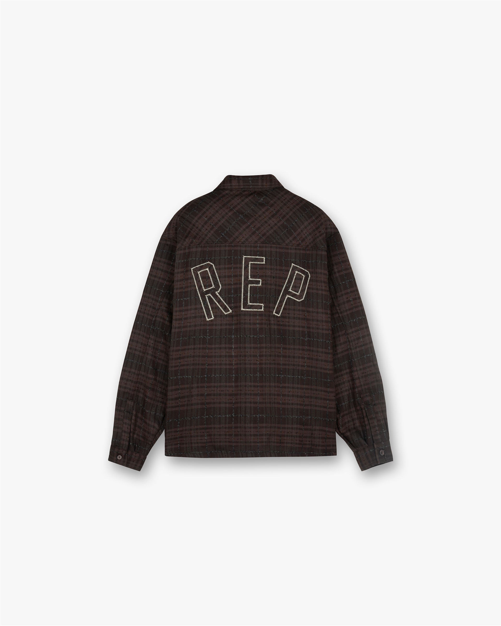 Rep Flannel Shirt - Kaffee