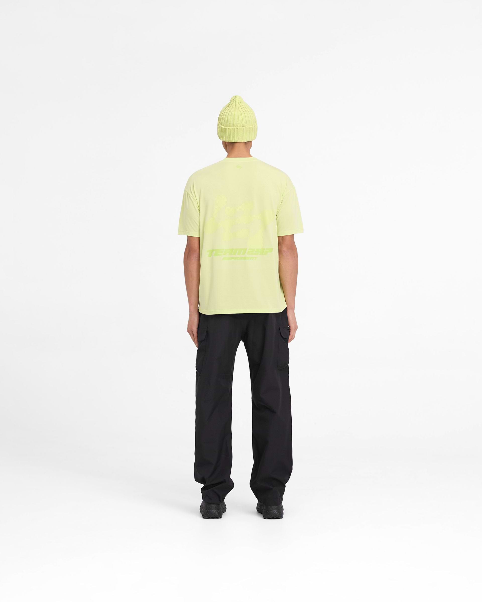 247 Future Terrains Oversized T-Shirt - Ombre Citron Vert