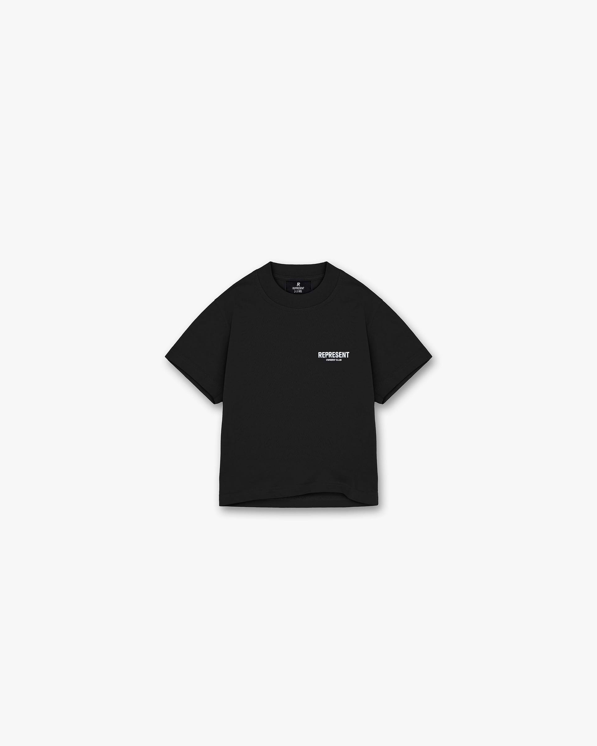Represent Mini Owners Club T-Shirt | Black T-Shirts Owners Club | Represent Clo