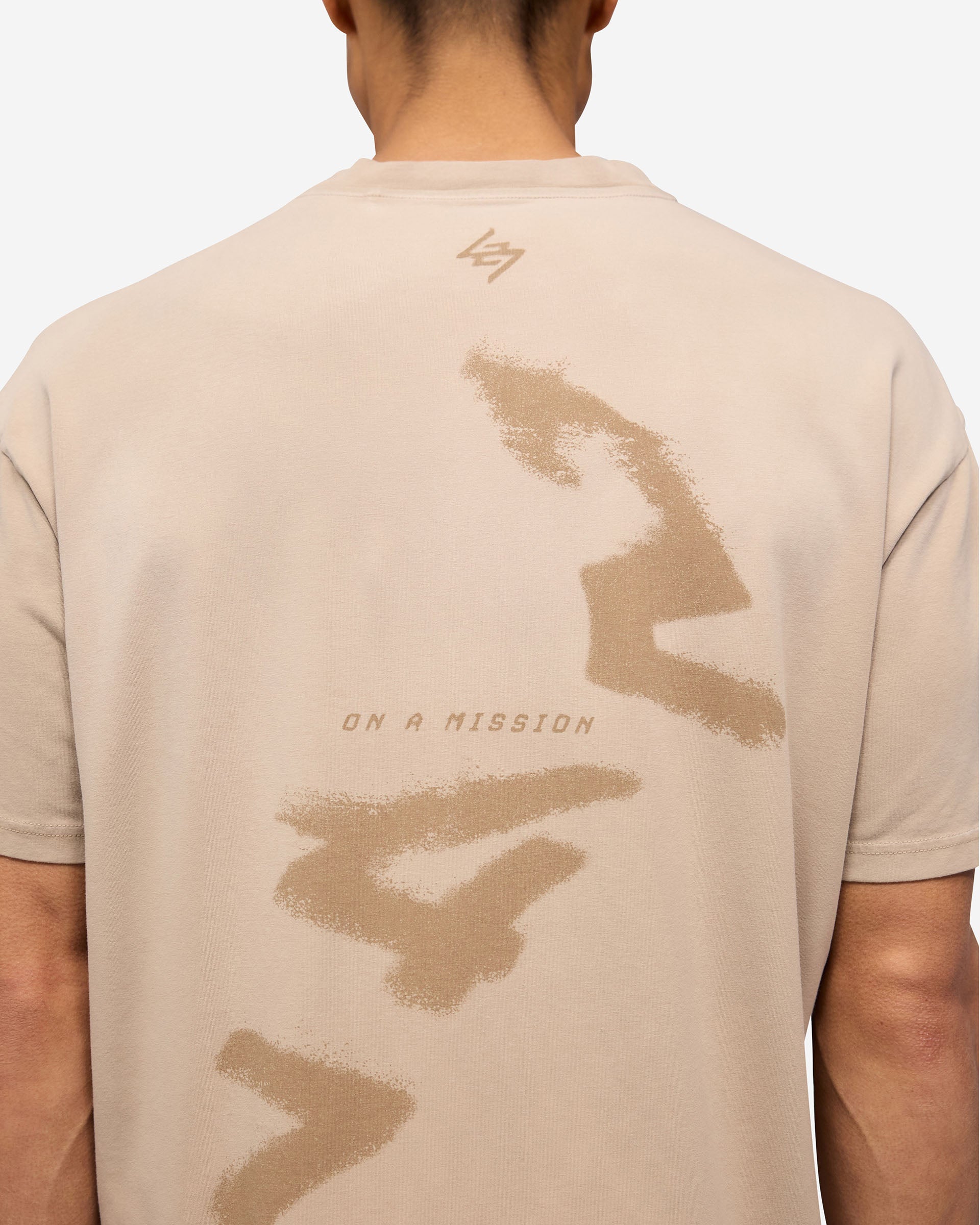 247 Motion Oversized T-Shirt - Galet