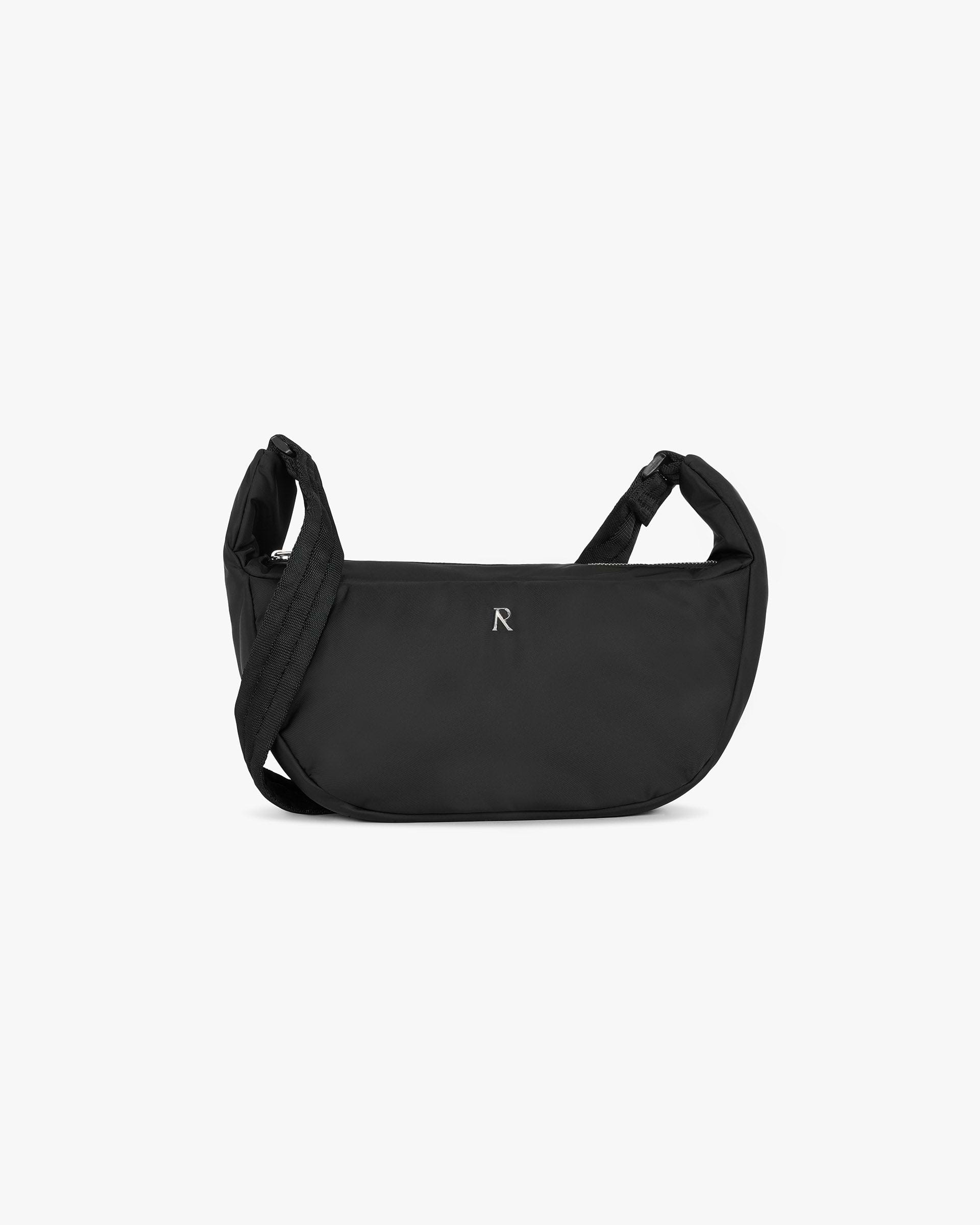 Initial Nylon Sling Bag - Noir