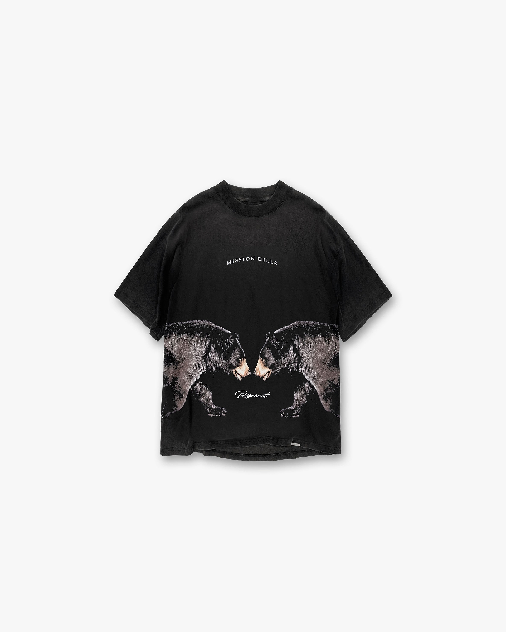 Mission Hills T-Shirt - Off Black