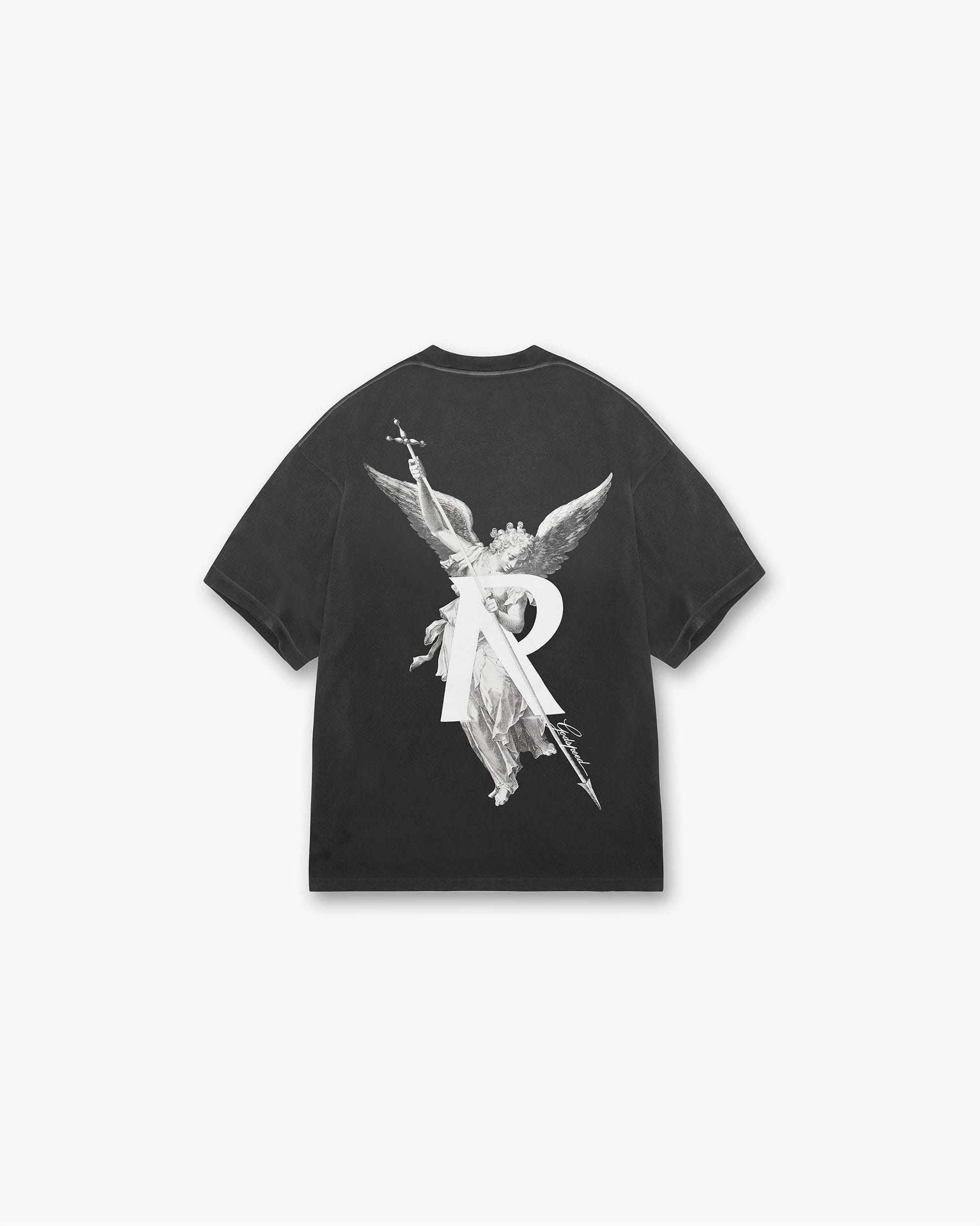 Archangel T-Shirt - Verwaschenes Schwarz