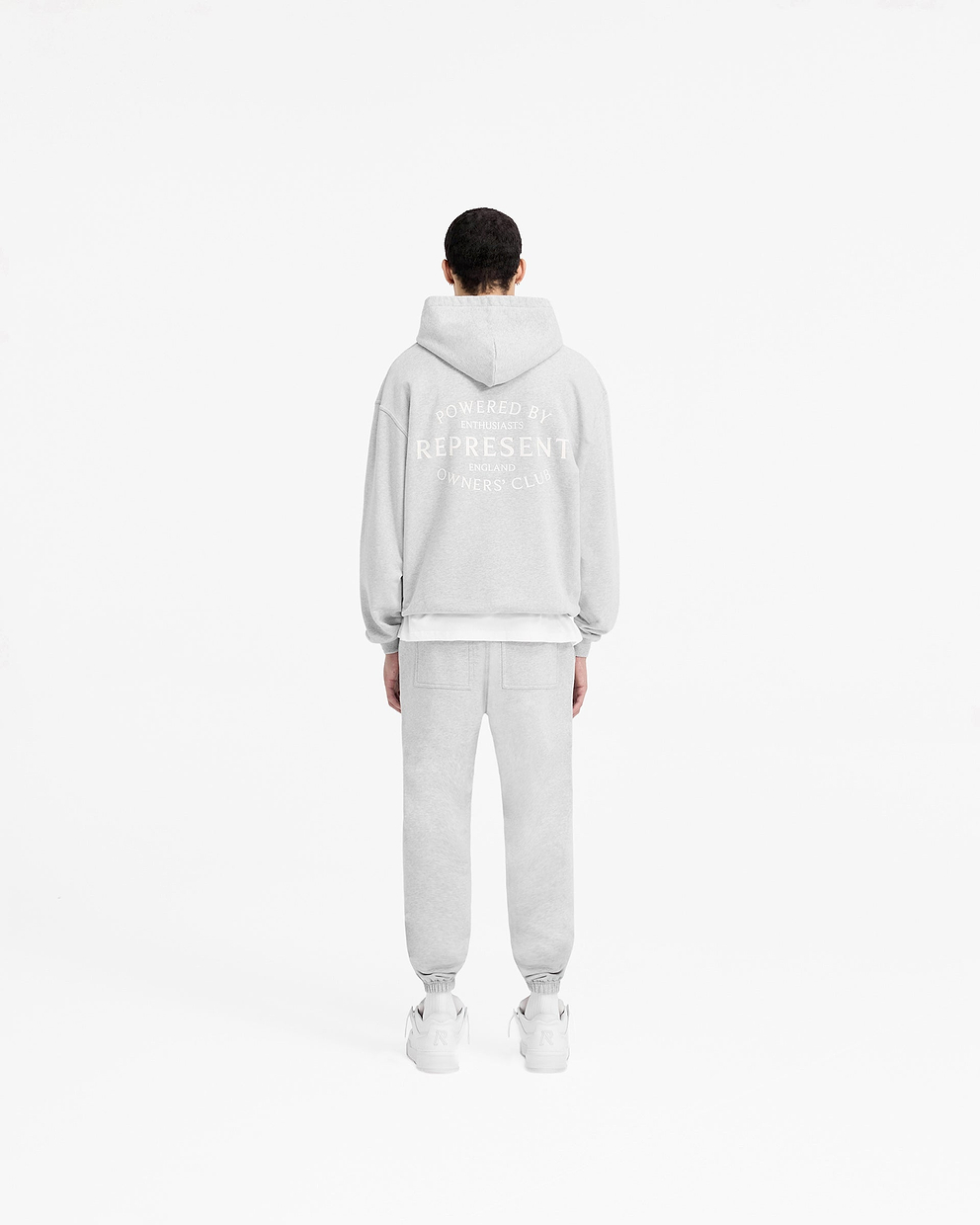 Represent Owners Club Stamp Hoodie - ASCHGRAU