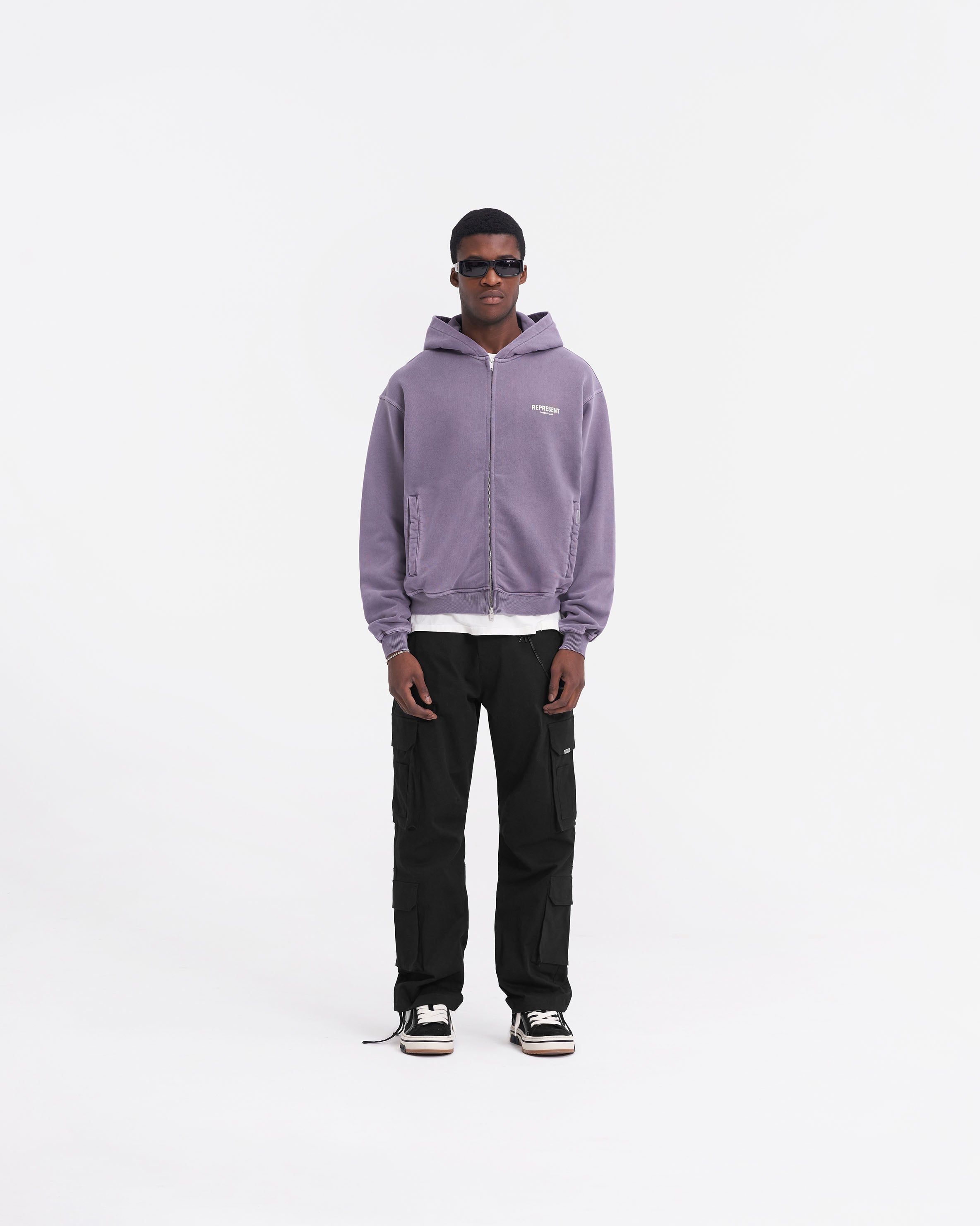 Represent Owners Club Zip Hoodie - Vintage-Violett