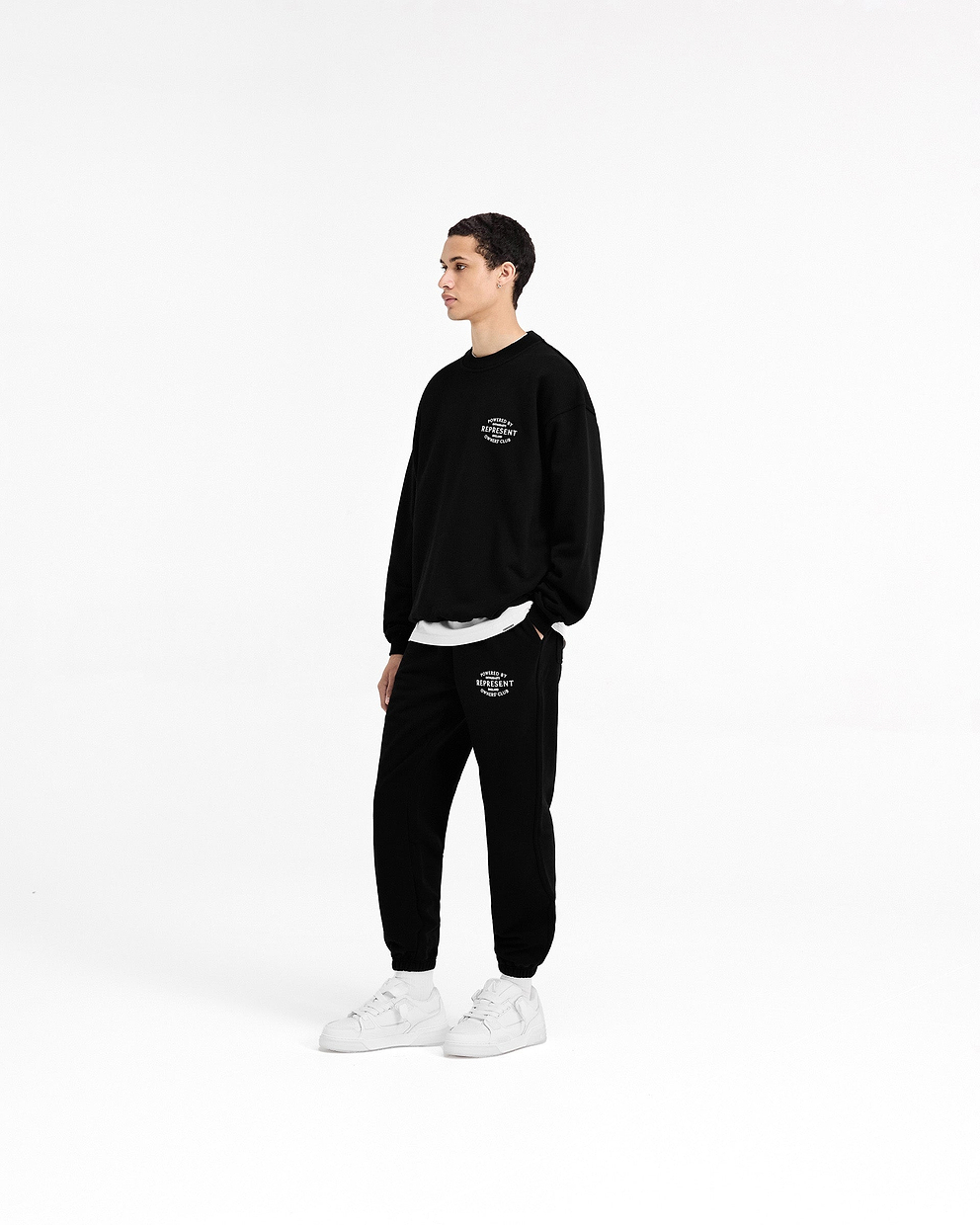 Represent Owners Club Stamp Sweater - TIEFSCHWARZ