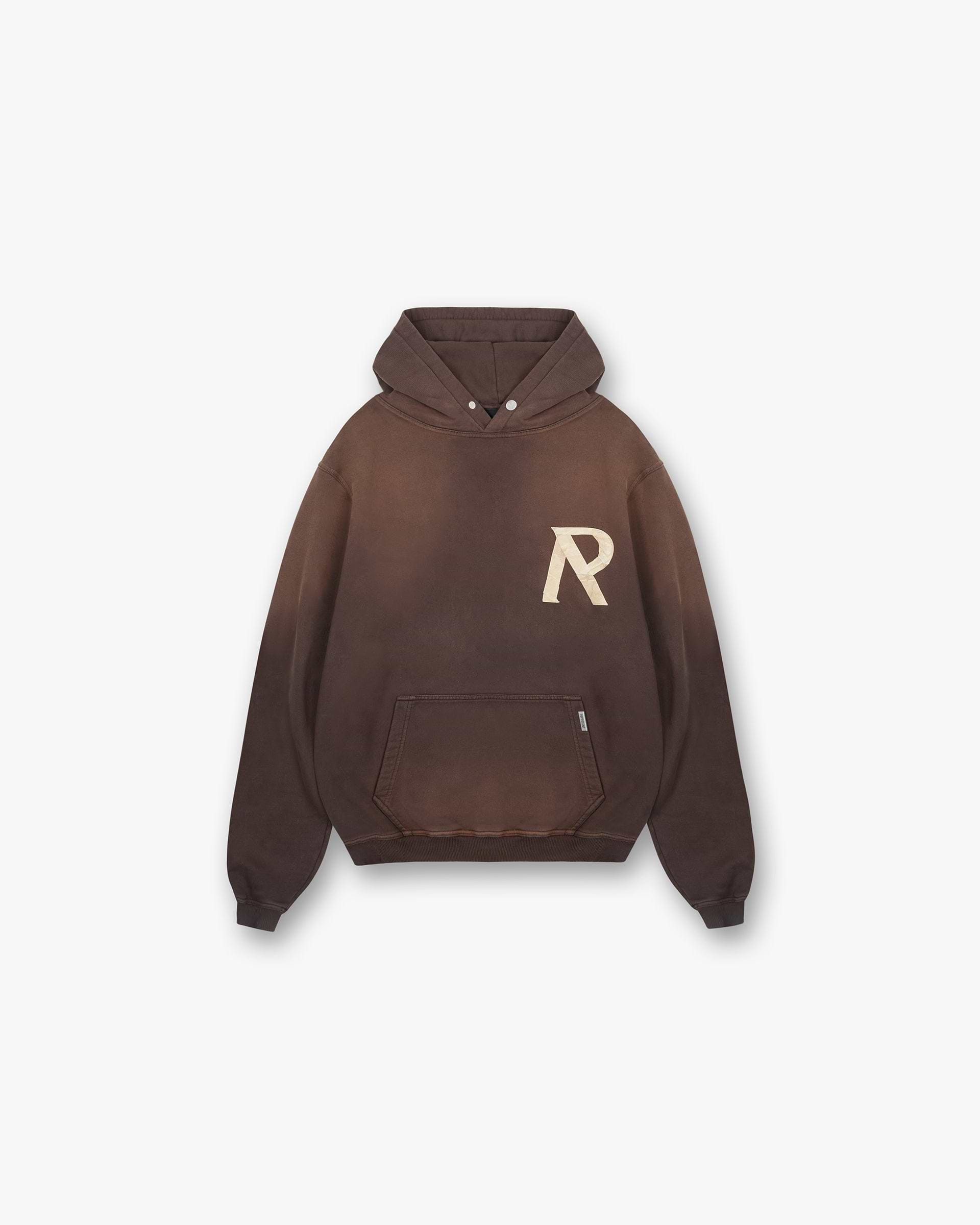 Masking Tape Initial Hoodie - Cèdre