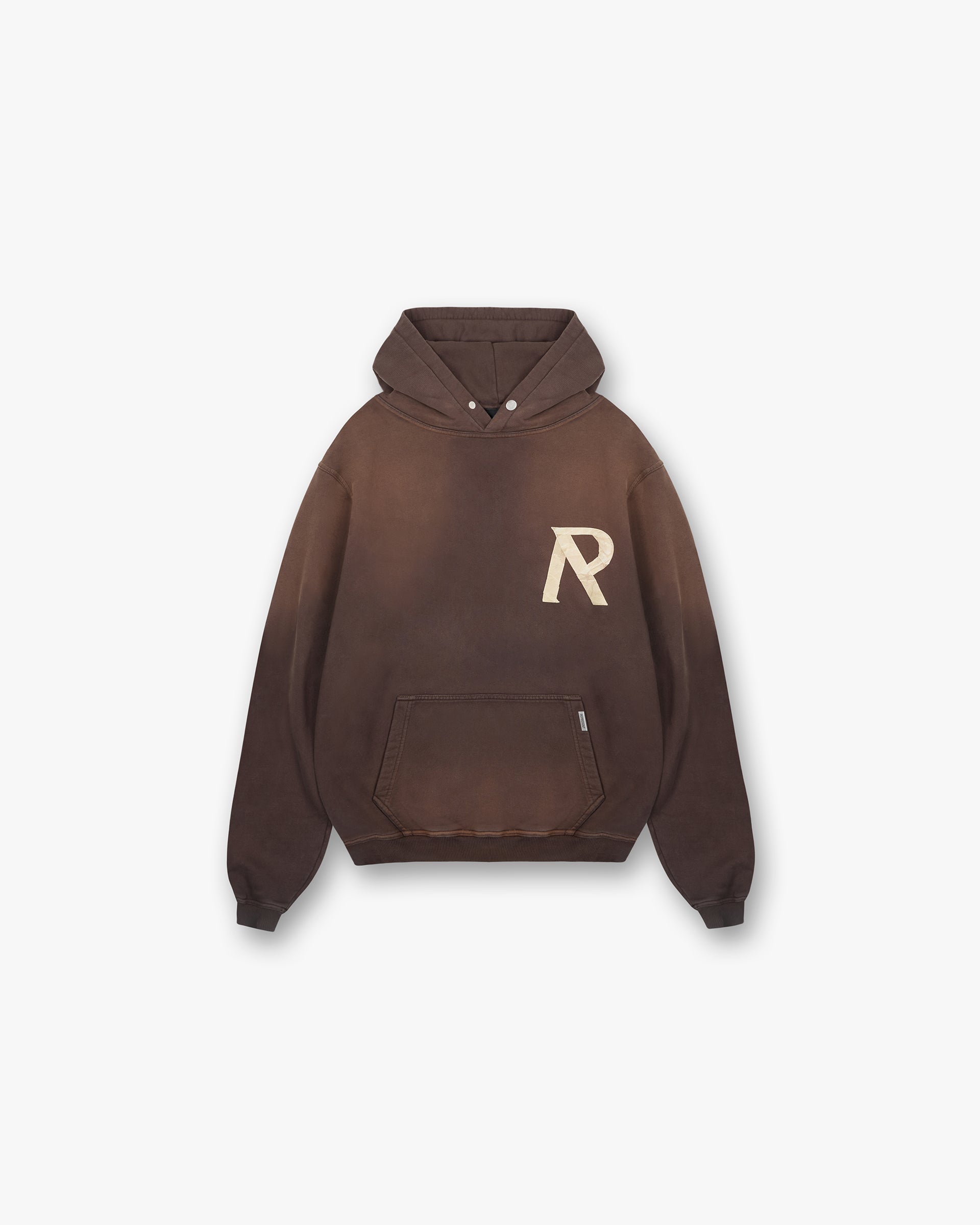 Masking Tape Initial Hoodie - Zeder