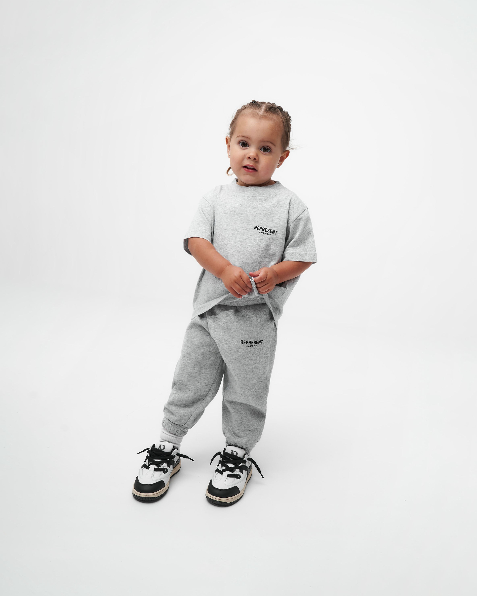 Represent Mini Owners Club Sweatpants - Ash Grey