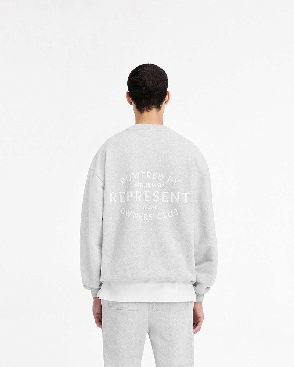 Represent Owners Club Stamp Sweater - ASCHGRAU