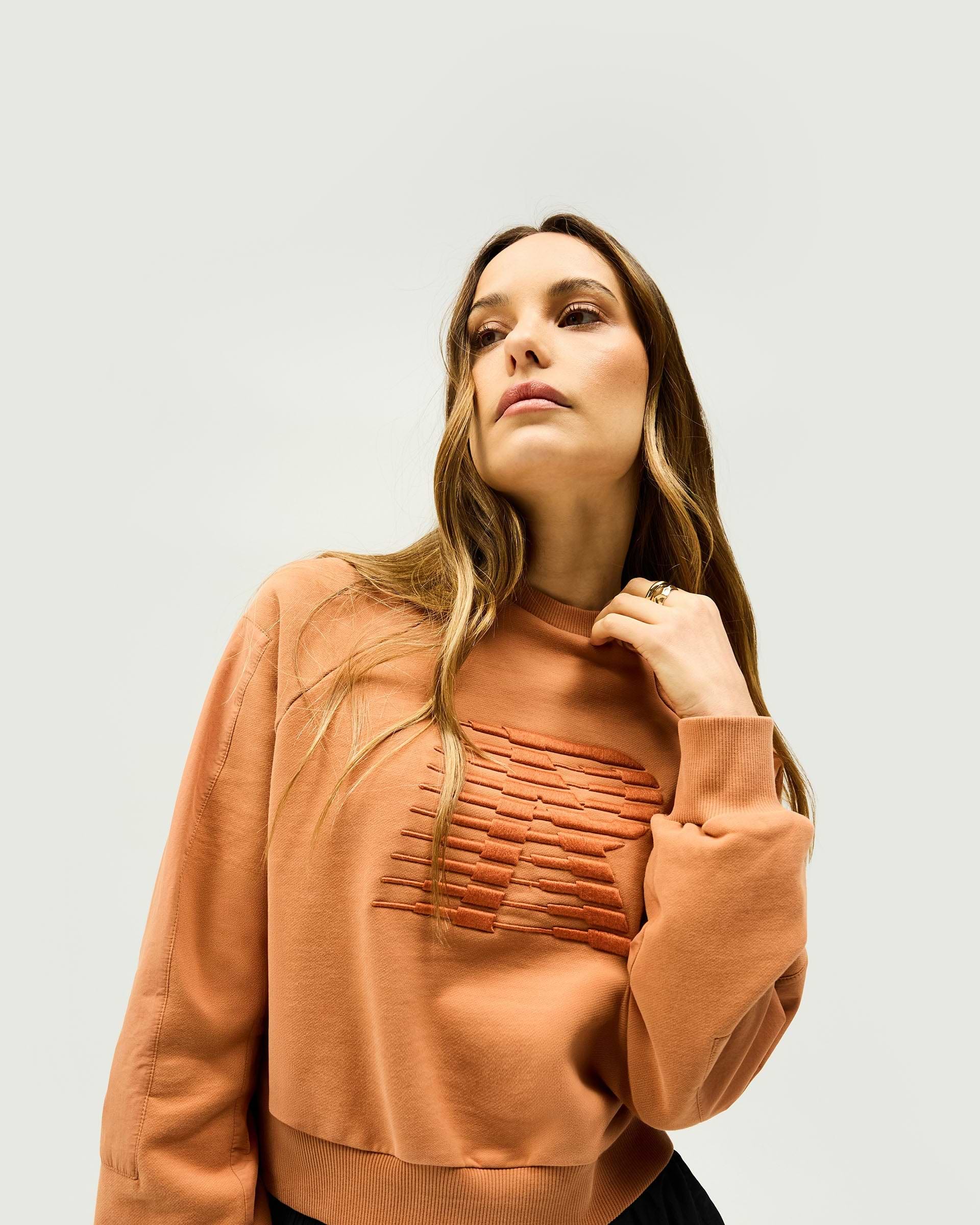Reverse Long Sleeve Top - Sienna