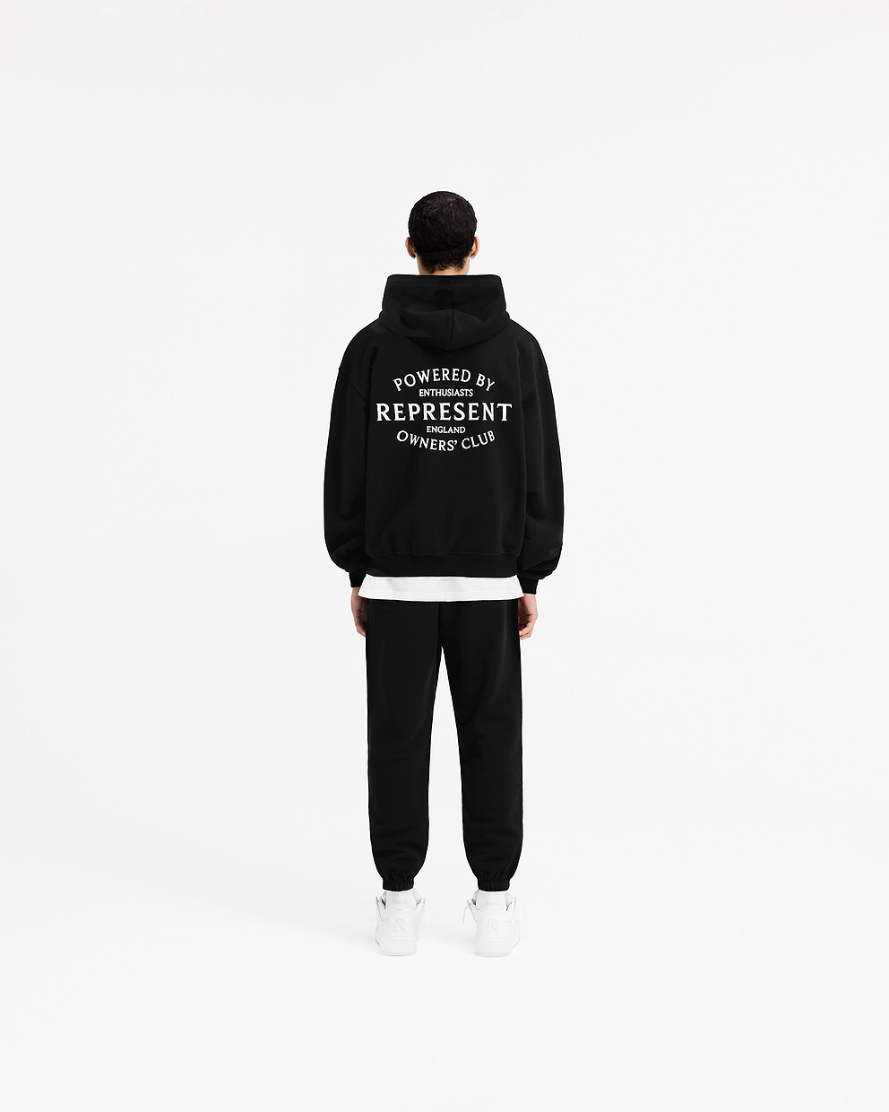 Represent Owners Club Stamp Hoodie - TIEFSCHWARZ