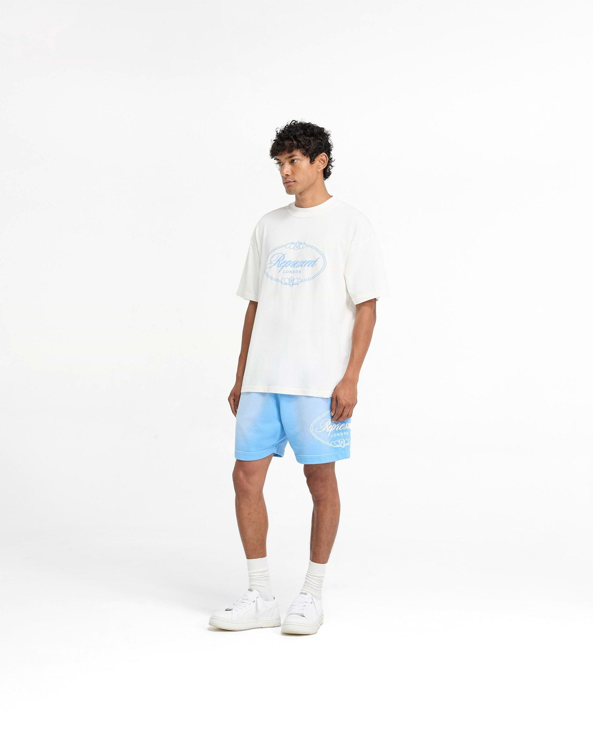 Represent X Harrods Crest T-Shirt - Blanc crème