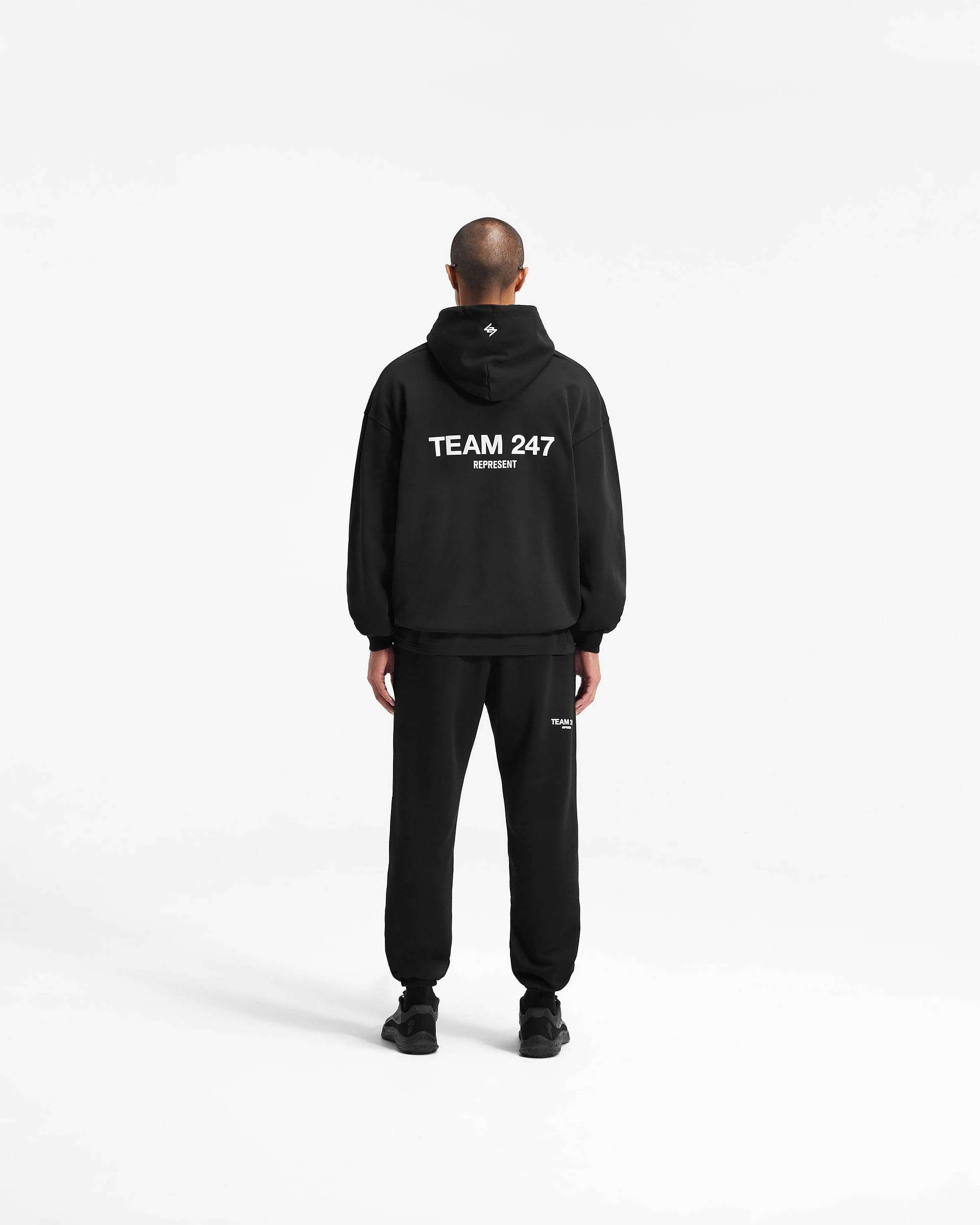 Team 247 Oversized Hoodie - Schwarz