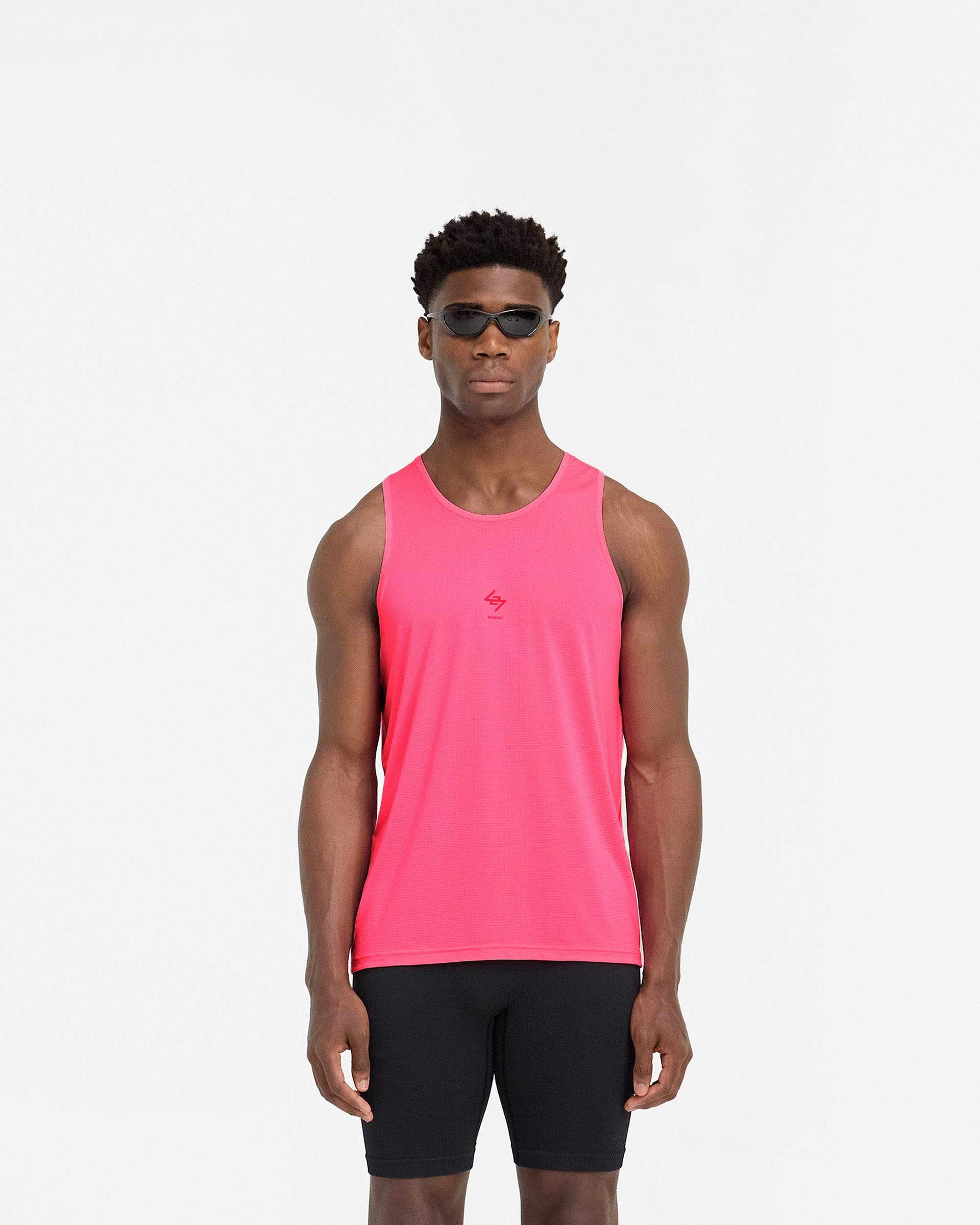 247 Run Vest - Ultra Rose