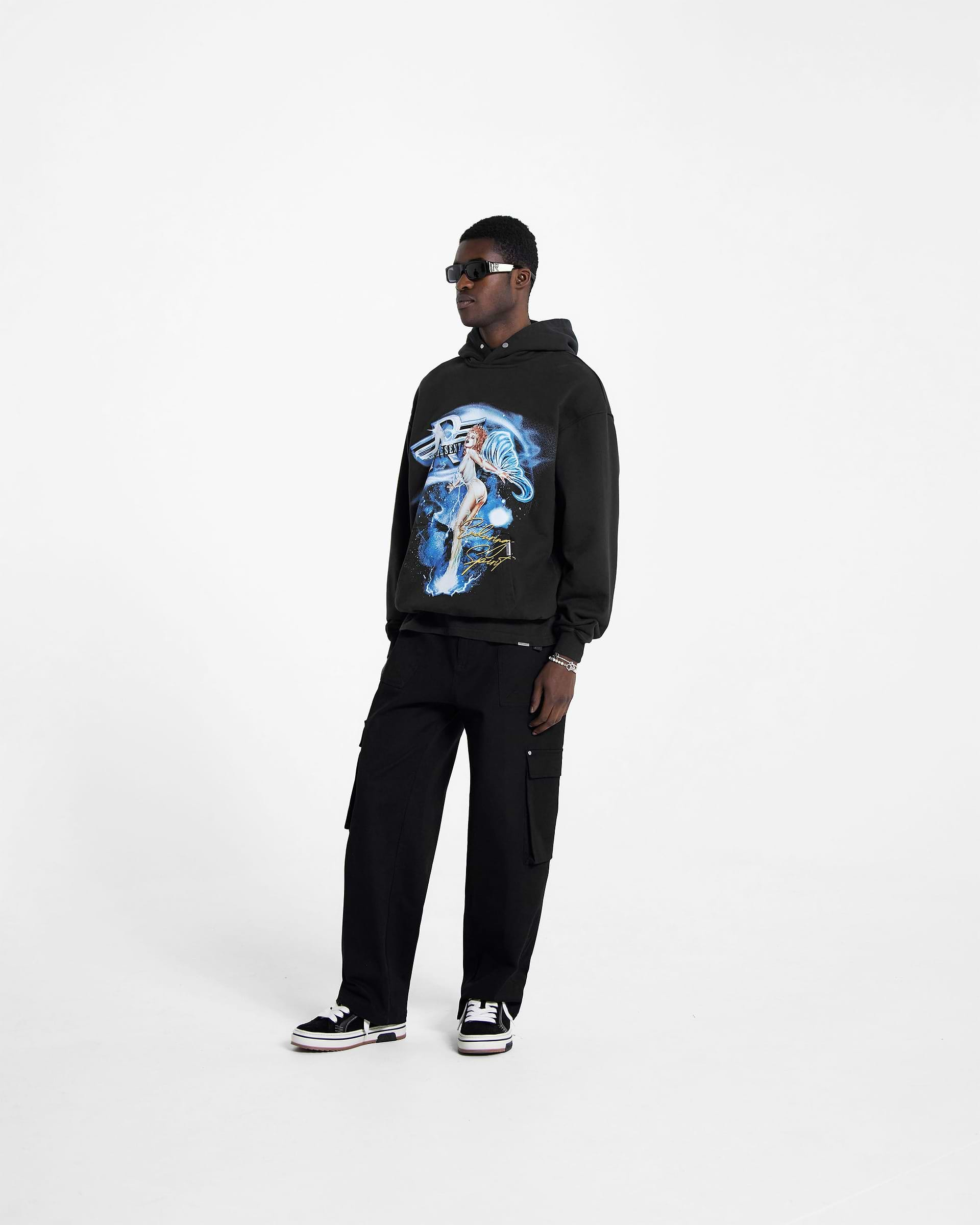 Enduring Spirit Hoodie - Off Black