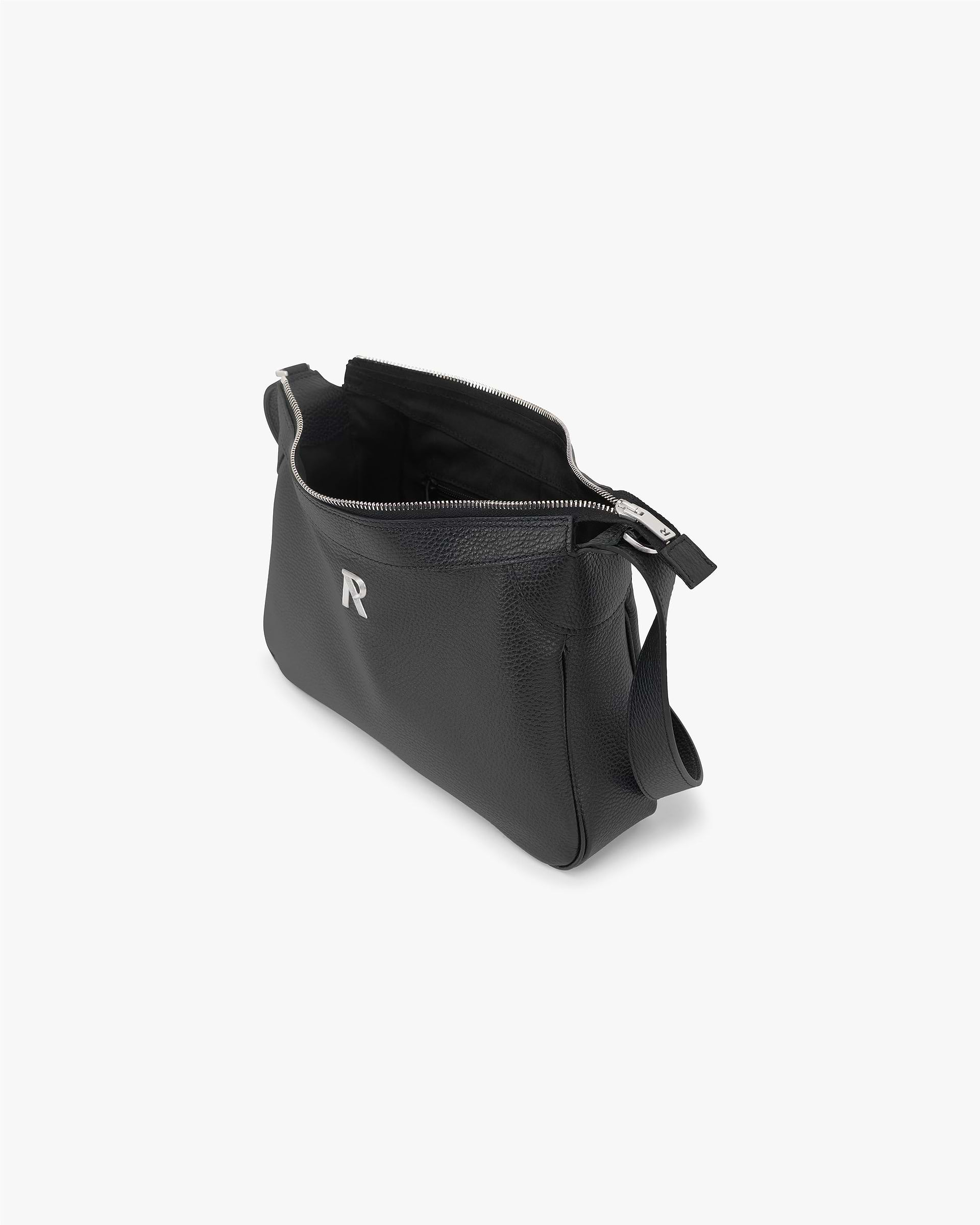 Sac Slouch Initiale - Noir