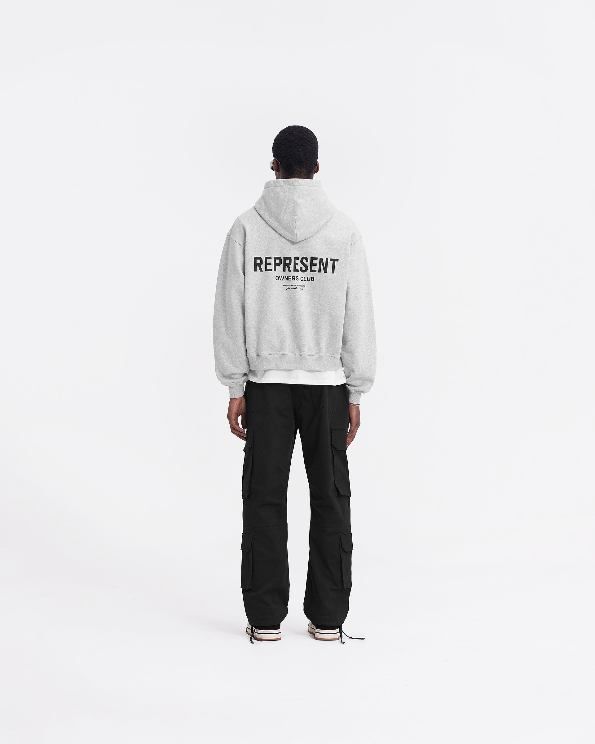 Represent Owners Club Zip Hoodie - Aschgrau