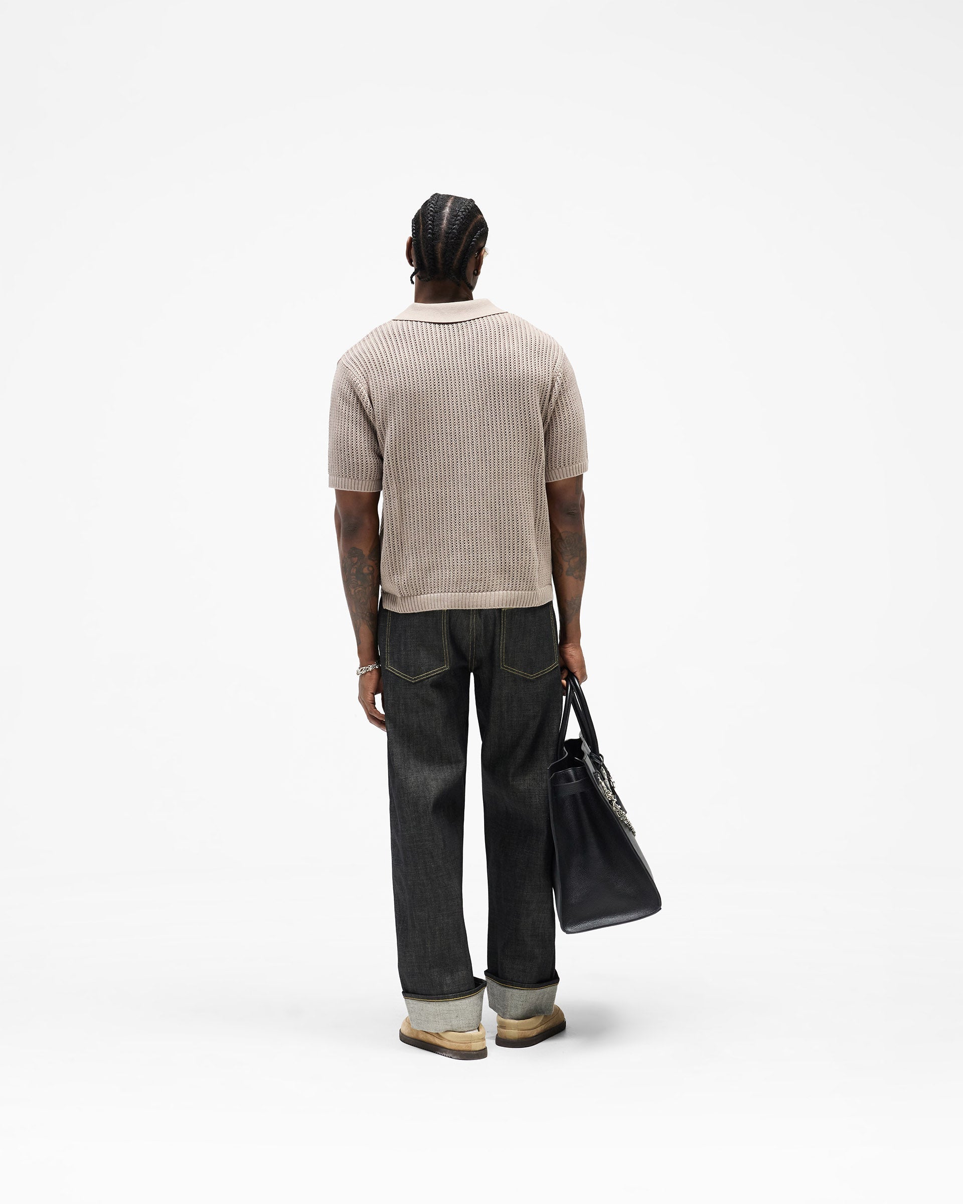 Beverly Knit Polo - Vintage Khaki