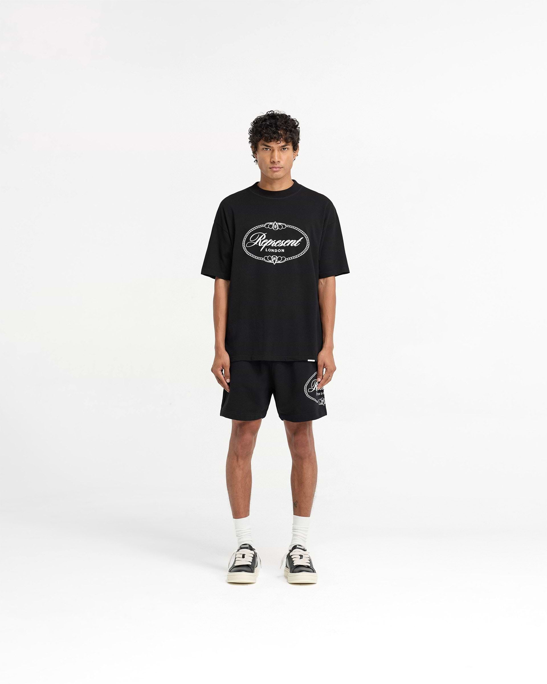 Represent X Harrods Crest Short - Noir Jet