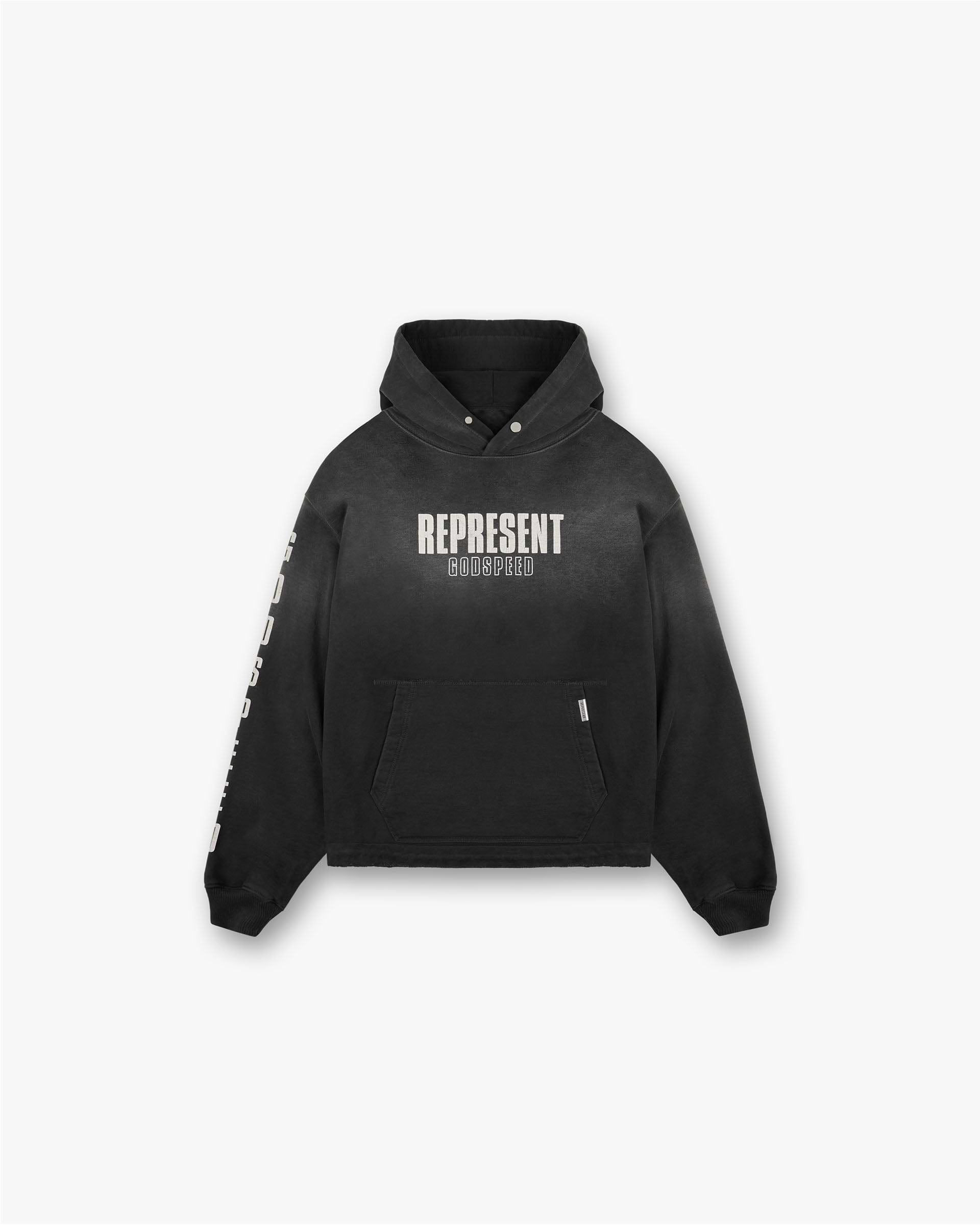 Godspeed Hoodie - Noir Vieilli