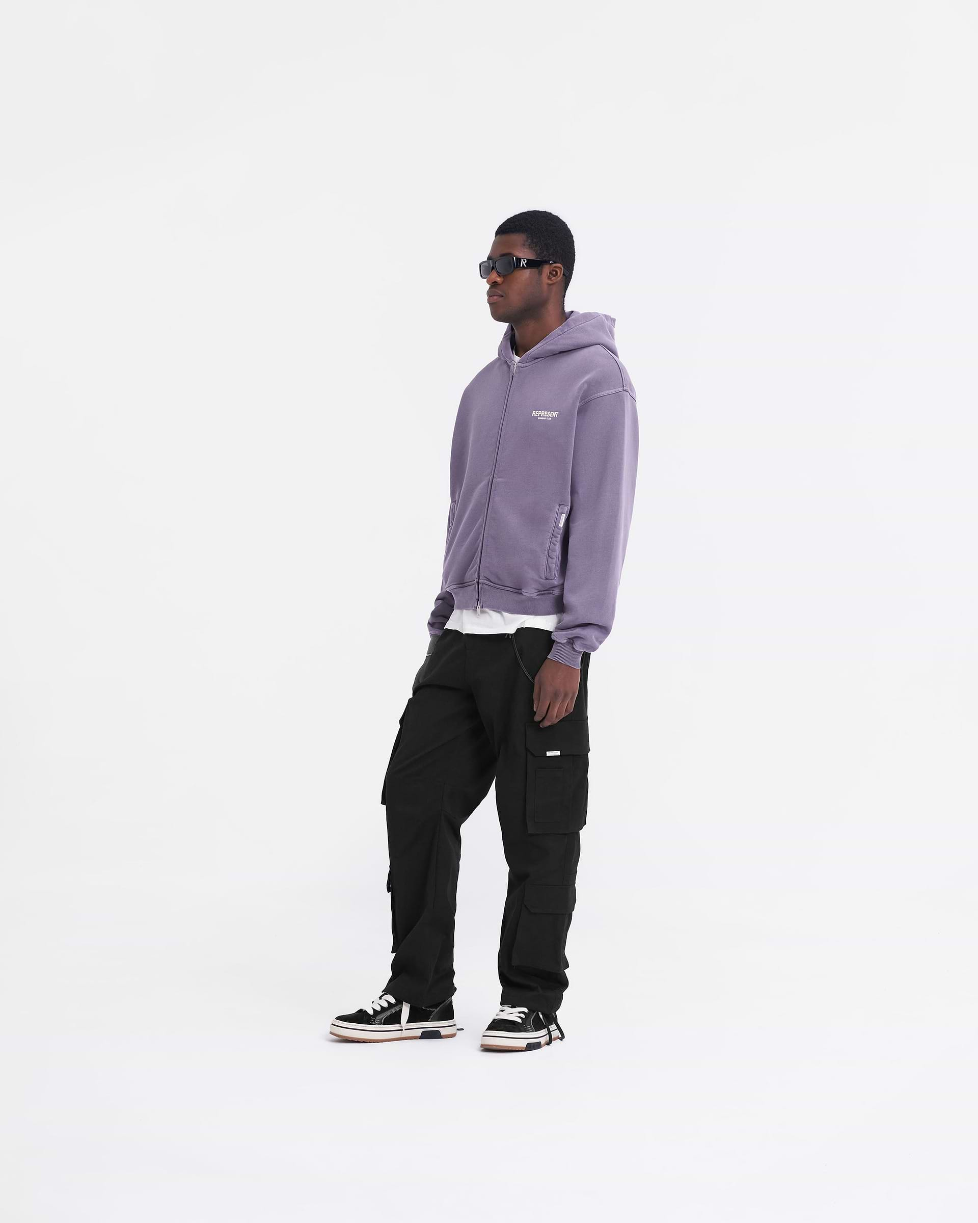 Represent Owners Club Zip Hoodie - Vintage-Violett