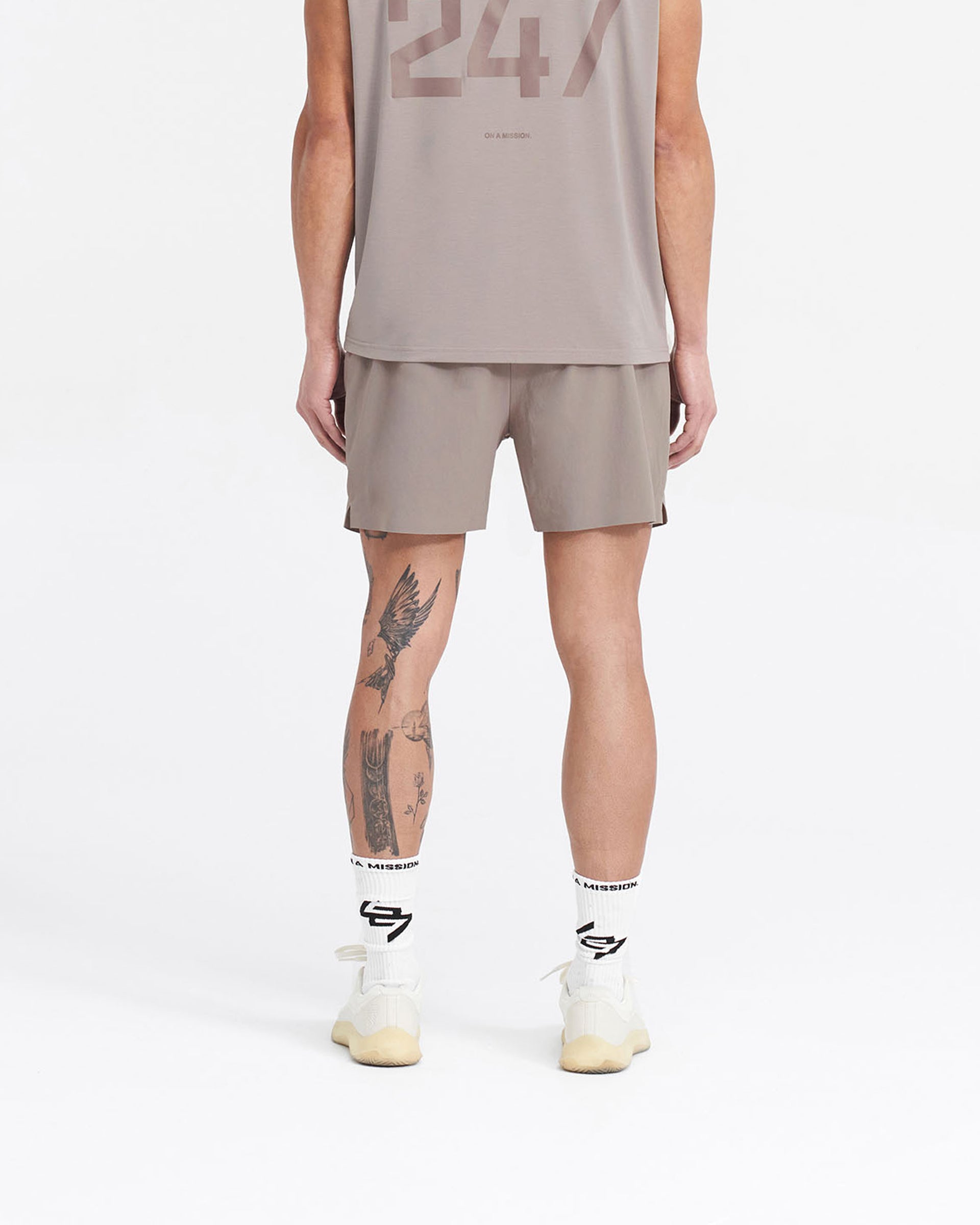 247 Fused Shorts - Aschgrau