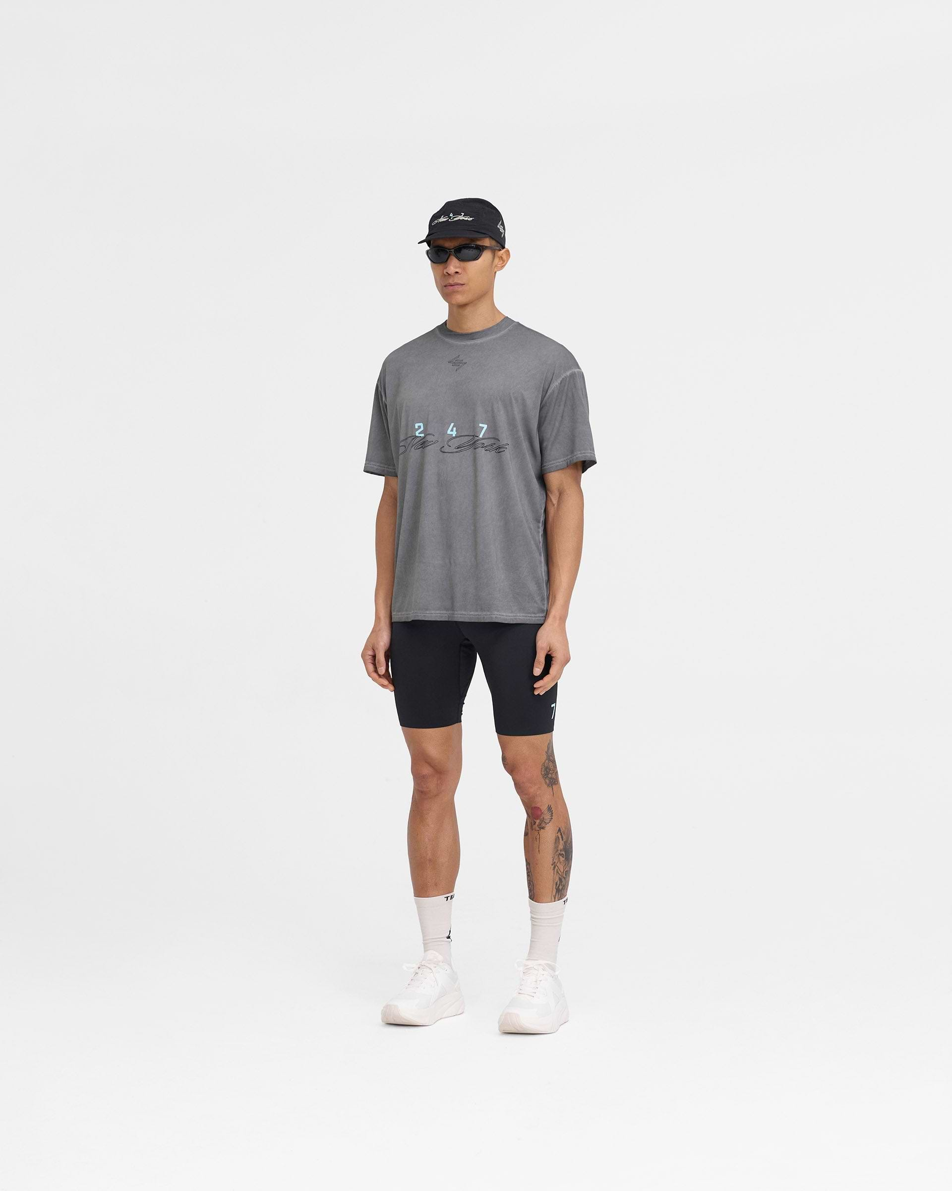 247 New York T-Shirt - Fumée