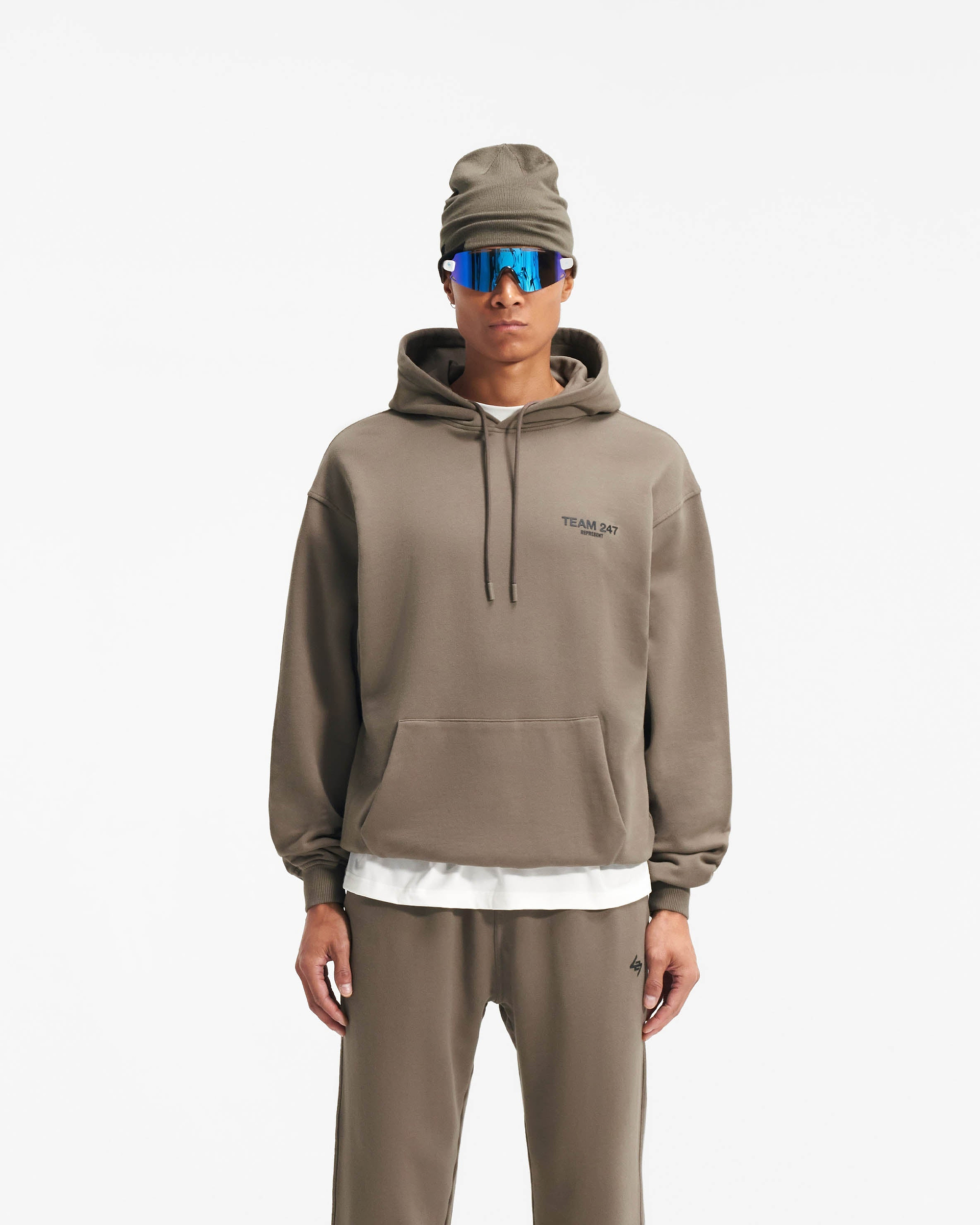 Team 247 Oversized Hoodie - Army