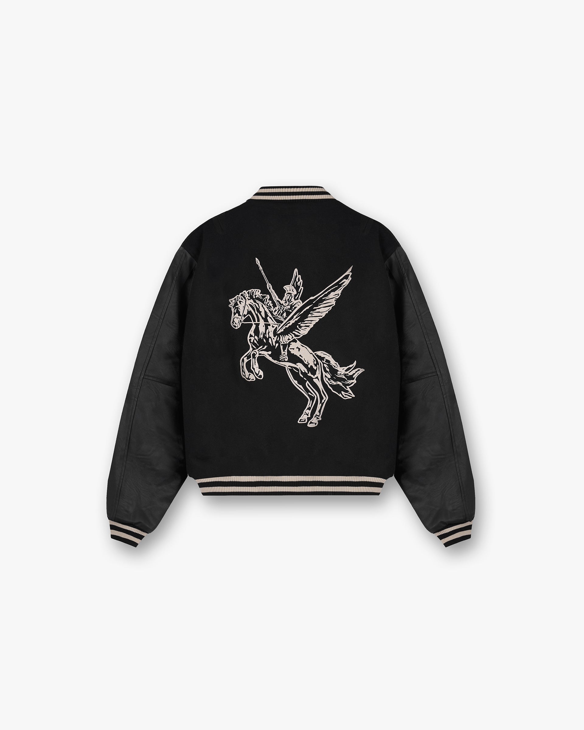 Mascot Wool Varsity Jacket - Tiefschwarz