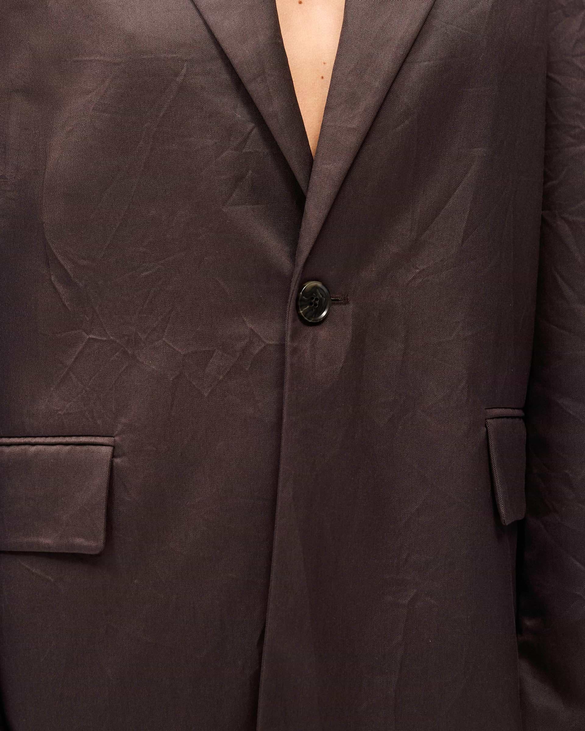 Crimp Jacket - Black Coffee
