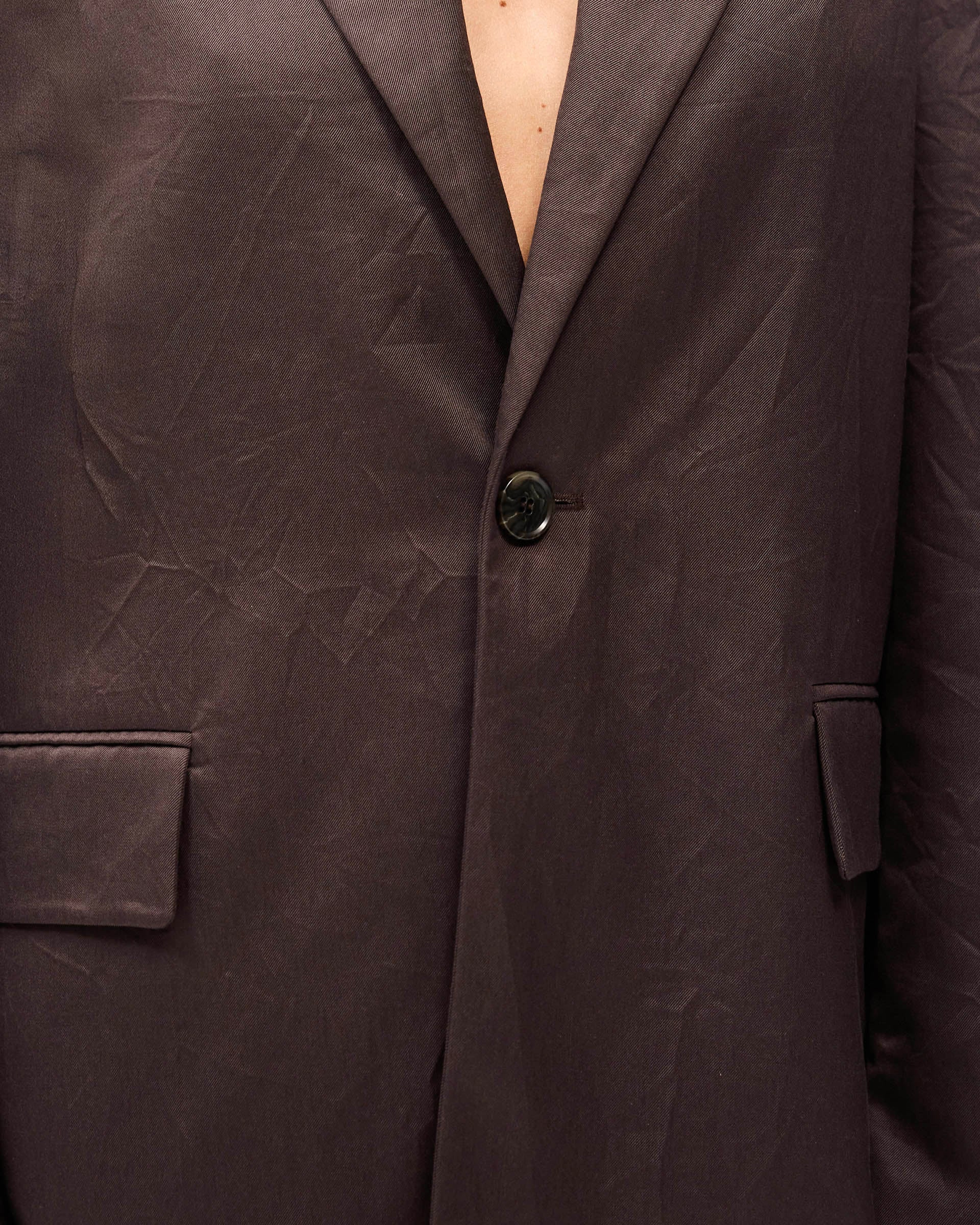 Crimp Jacket - Black Coffee