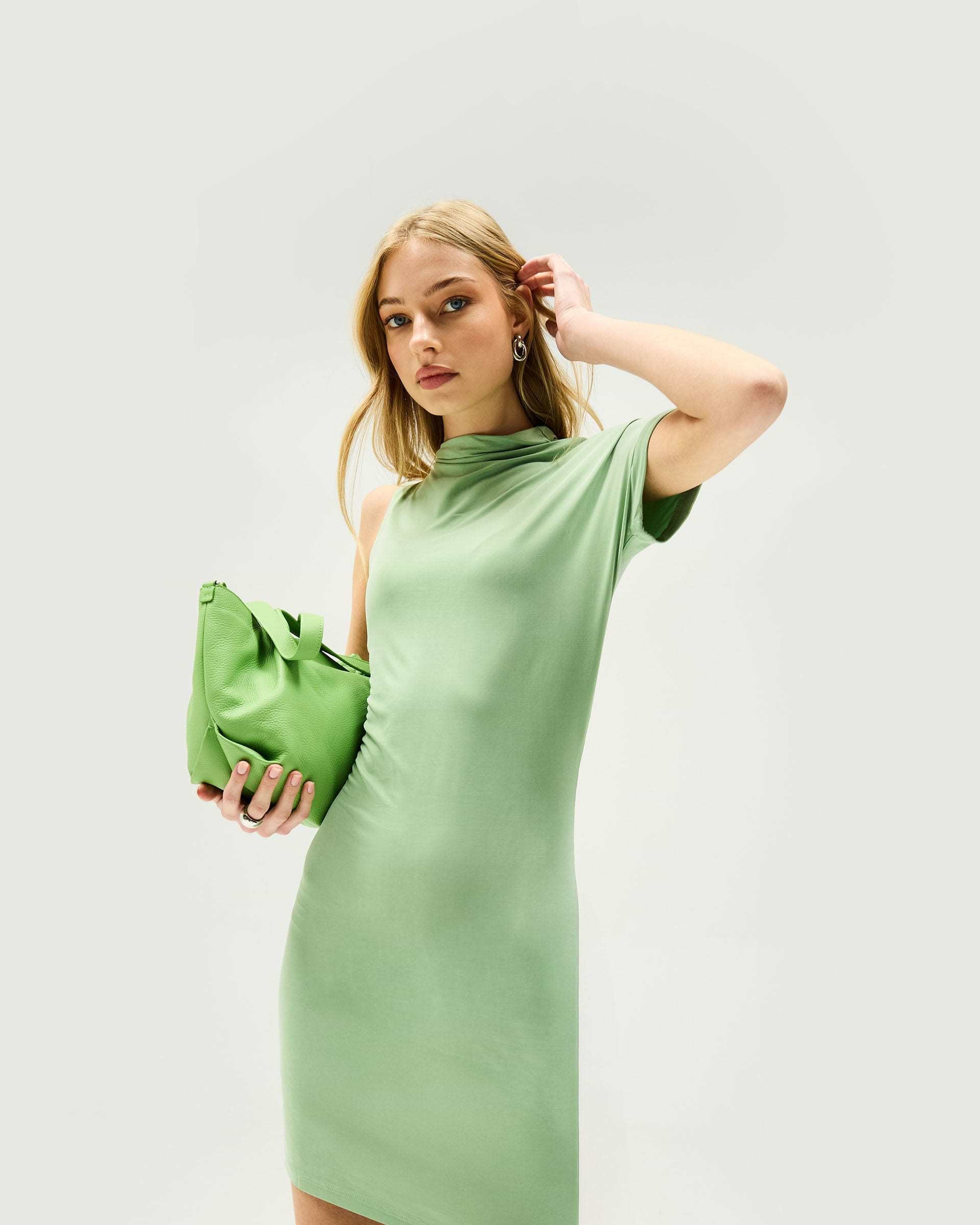 Shadow Mini Dress - Forest Shade