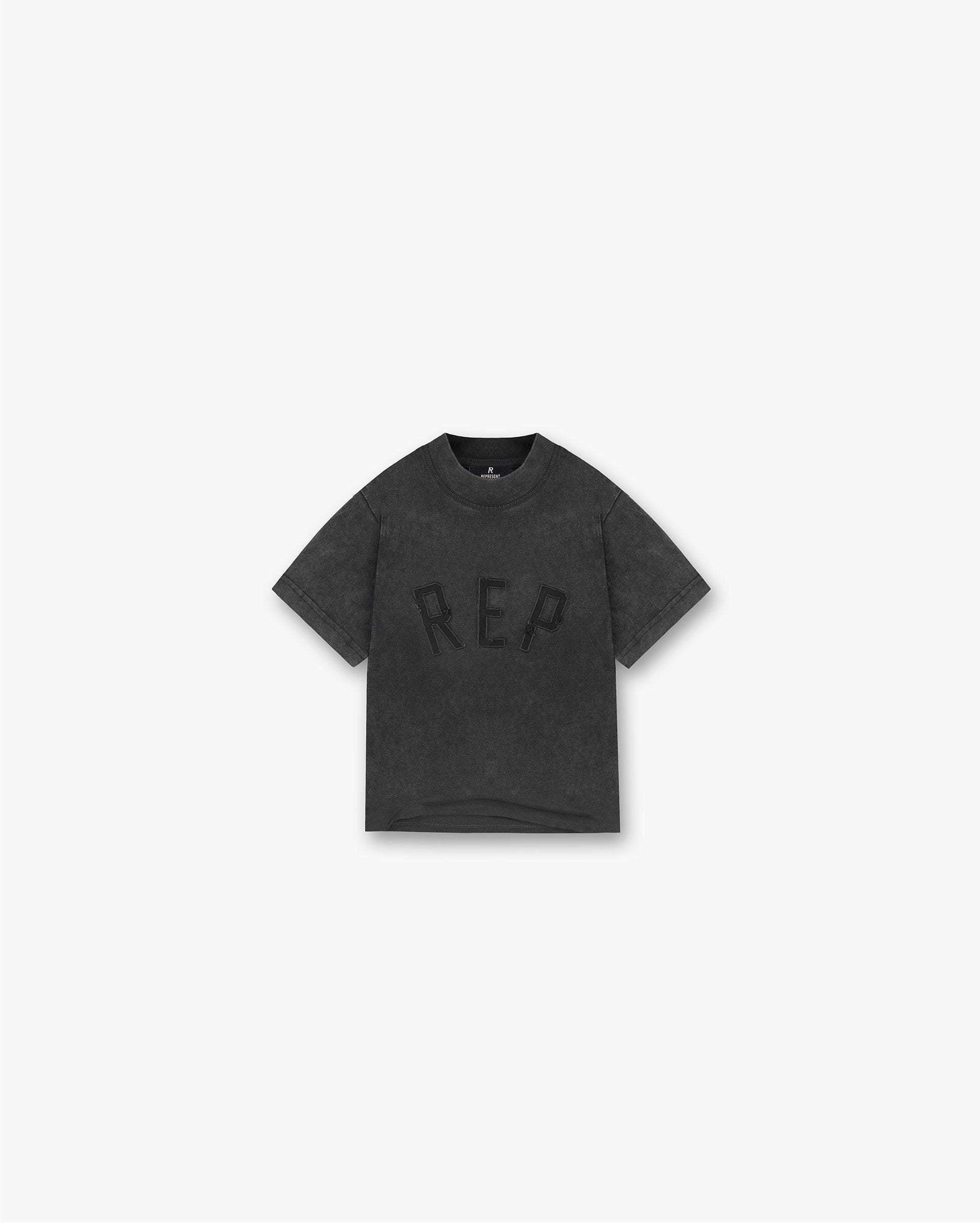 Mini Rep Applique T-Shirt - Noir Vintage