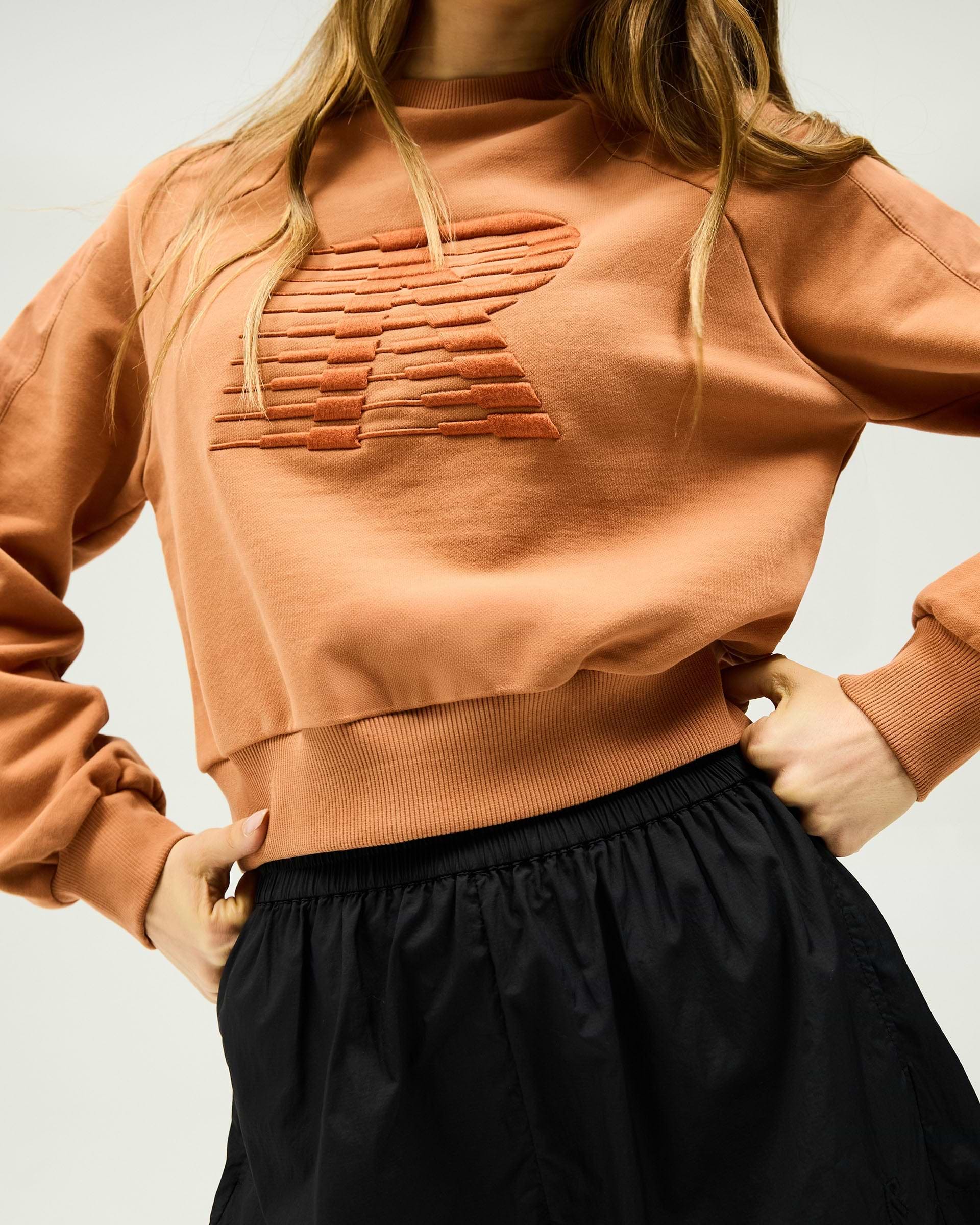 Reverse Long Sleeve Top - Sienna