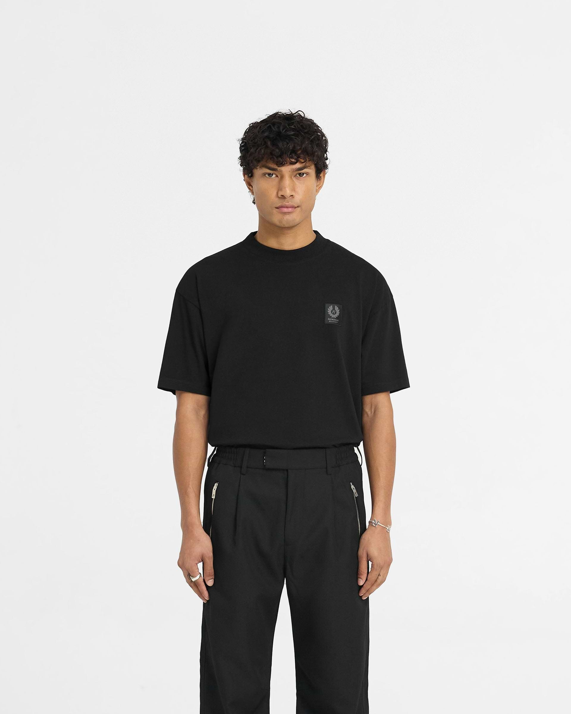 Represent X Belstaff Patch T-Shirt - Noir