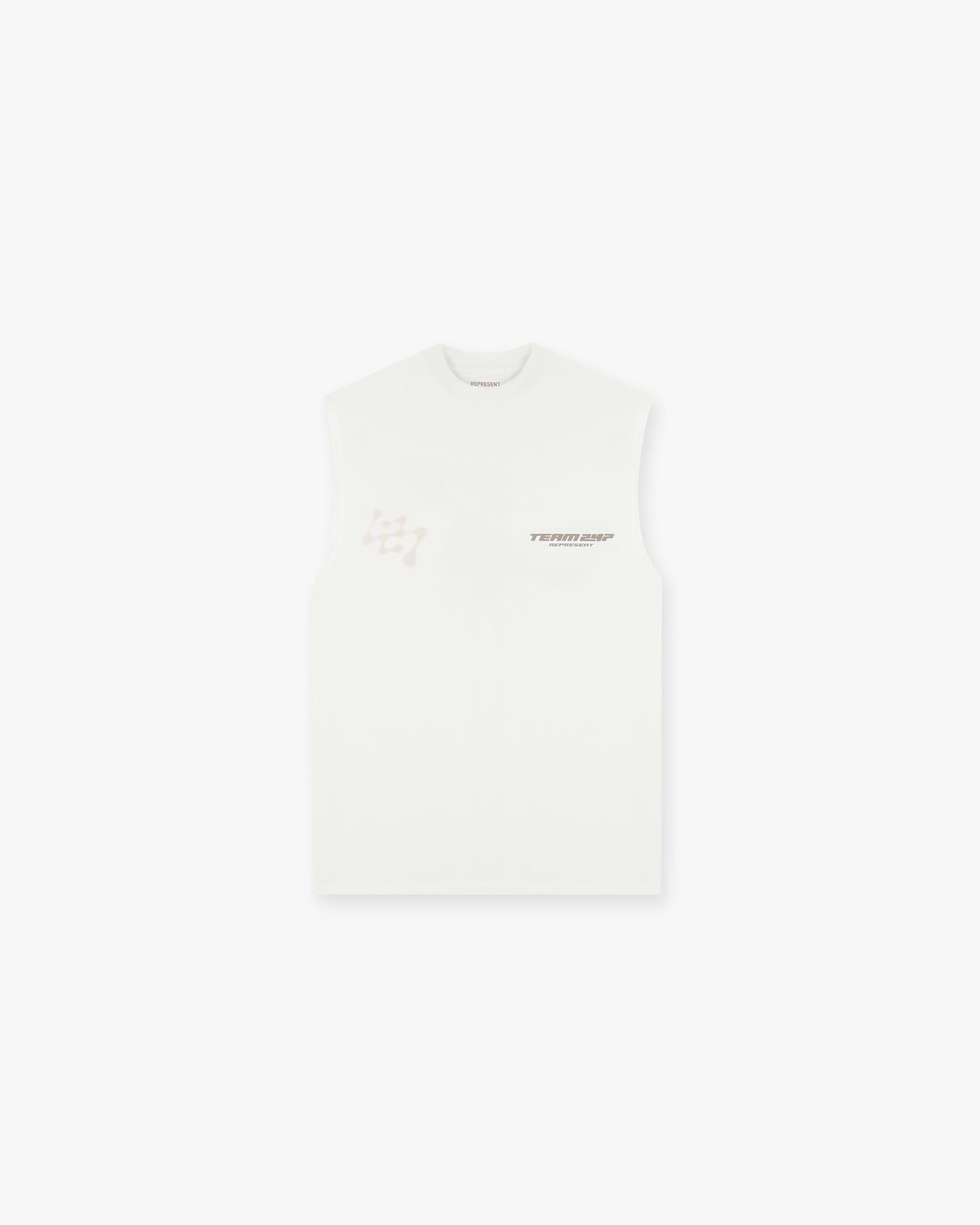 247 Future Terrains Oversized Tank - Blanc Crème