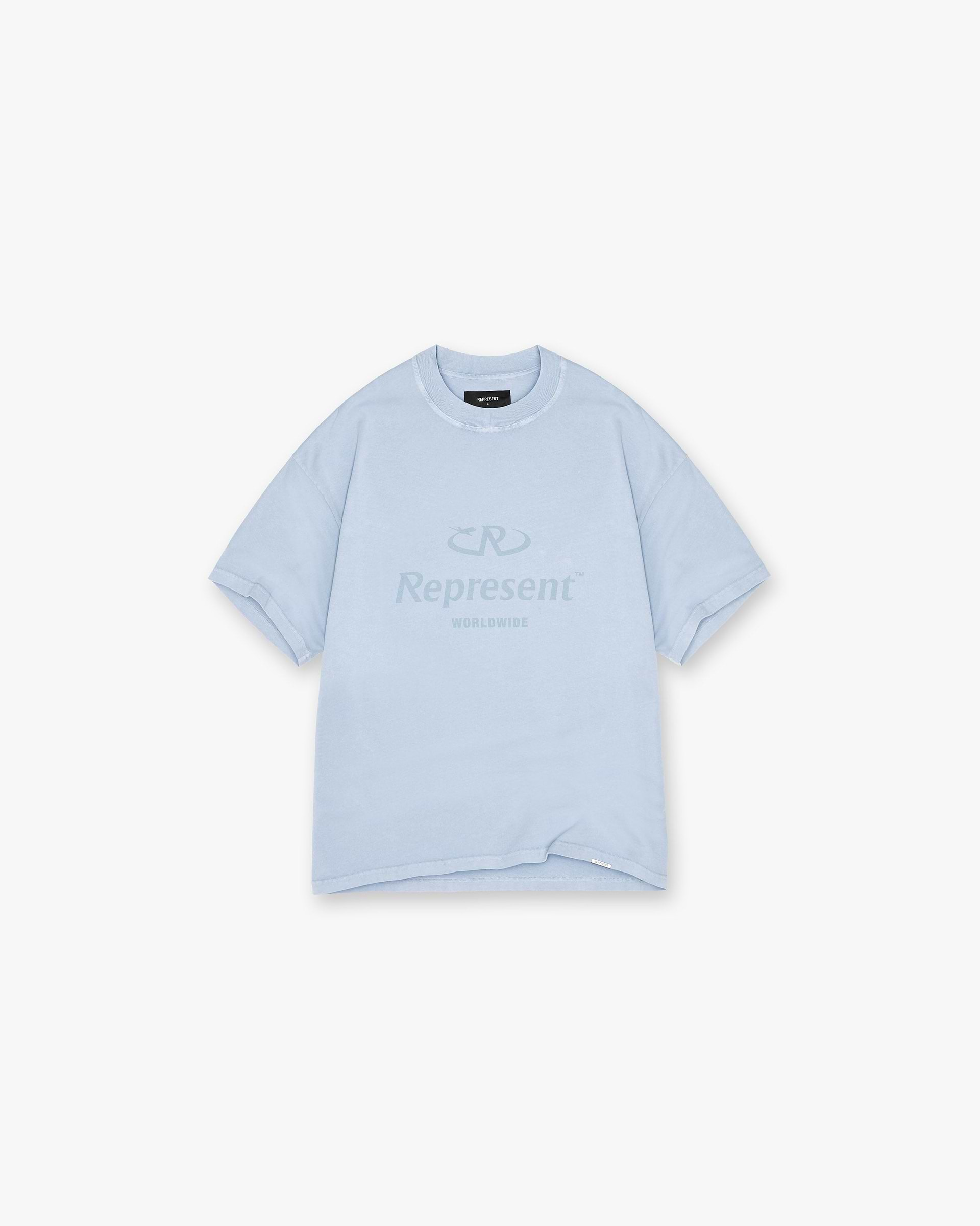 Worldwide T-Shirt - Powder Blue