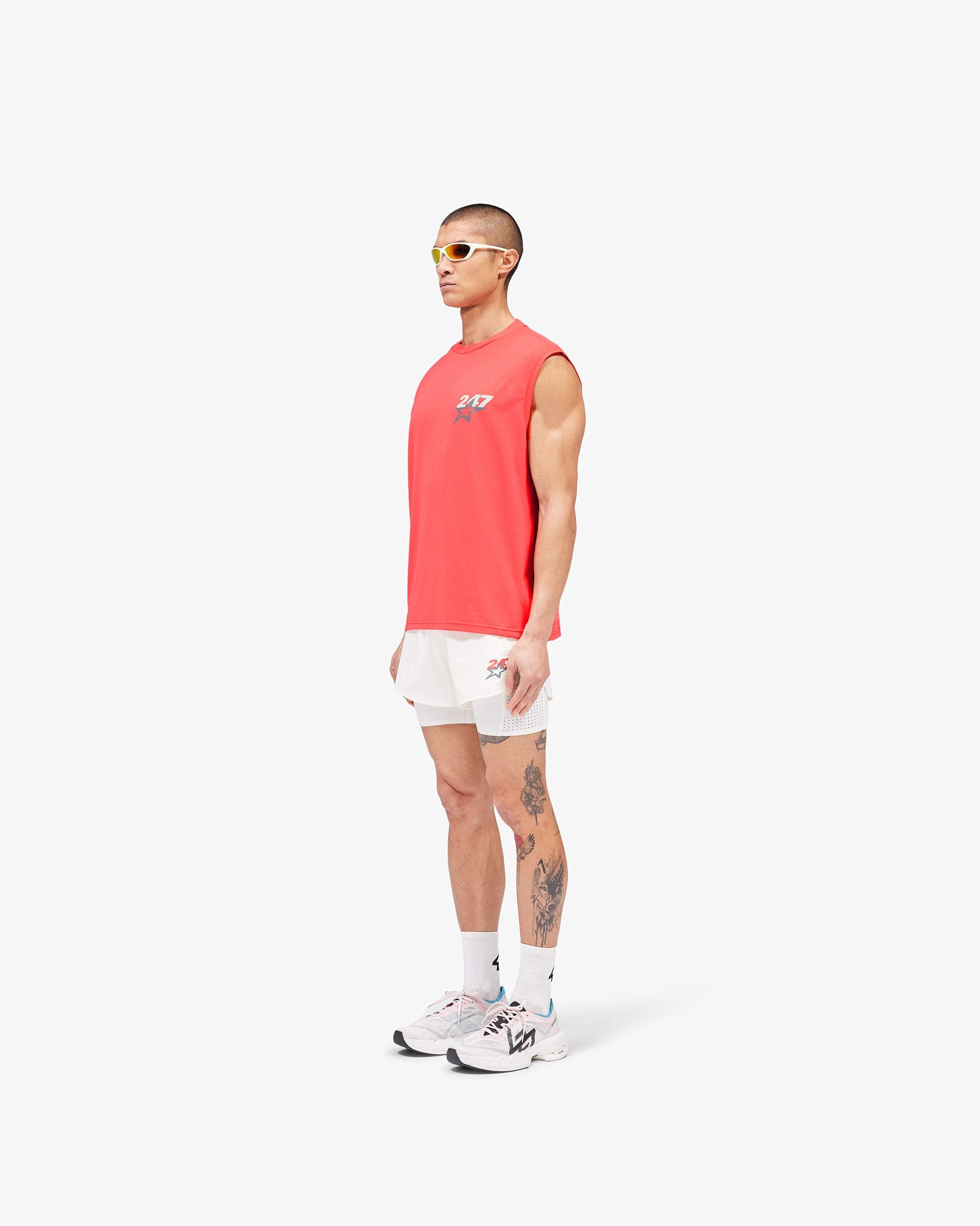 Team 247 Star Tank - Racing Red