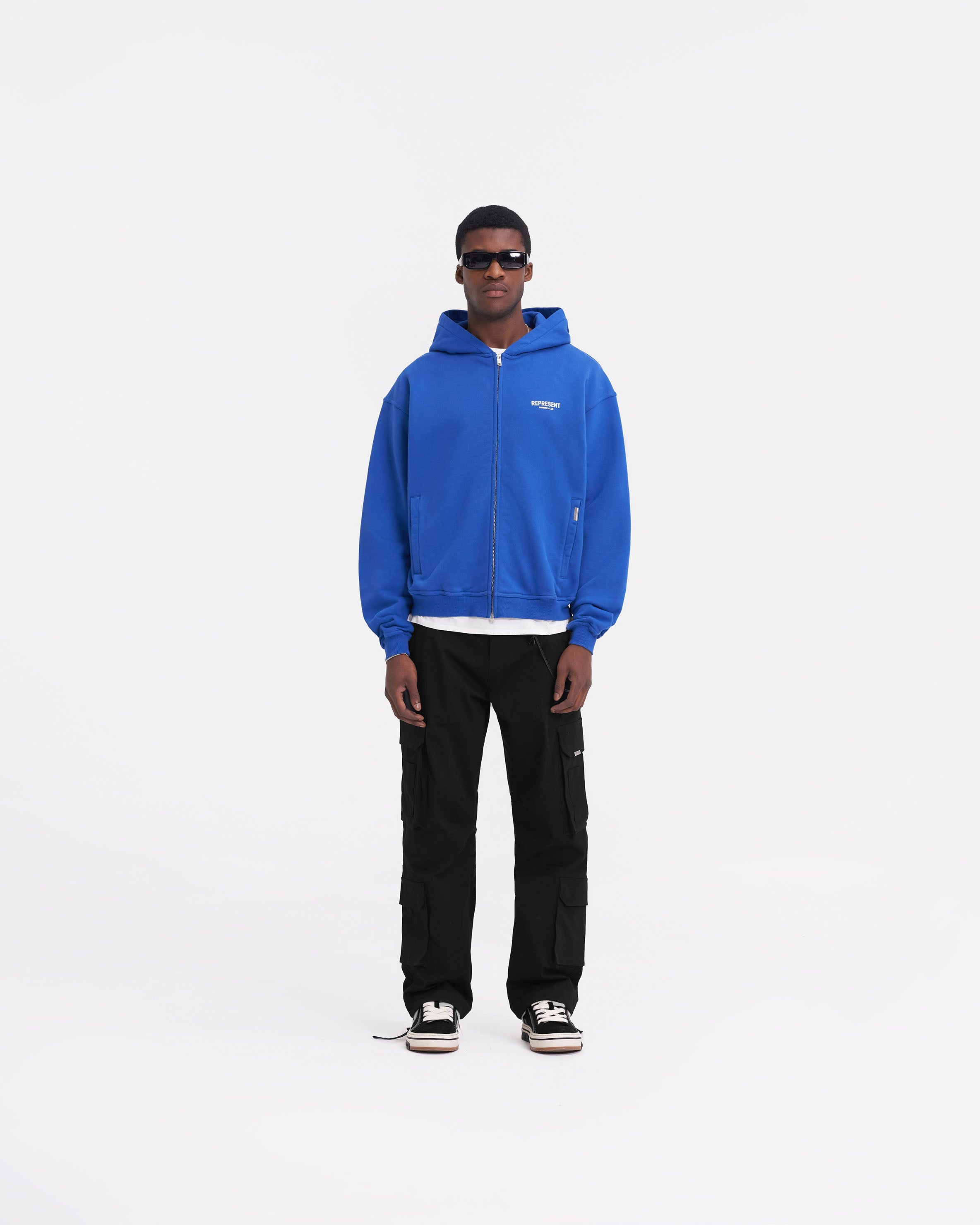 Represent Owners Club Zip Hoodie - Kobaltblau