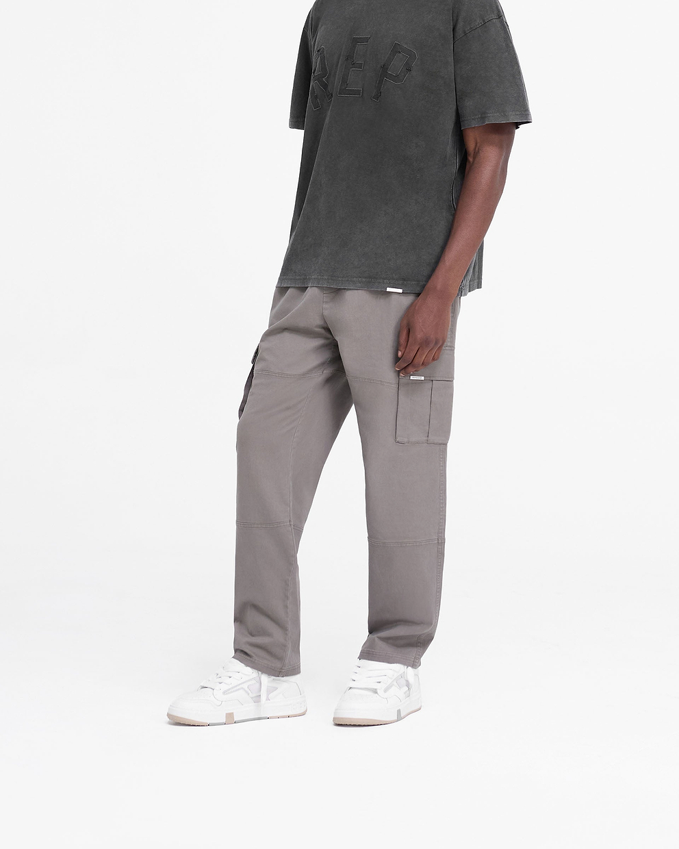 Cargo Pant - Dunkelgrau-Taupe