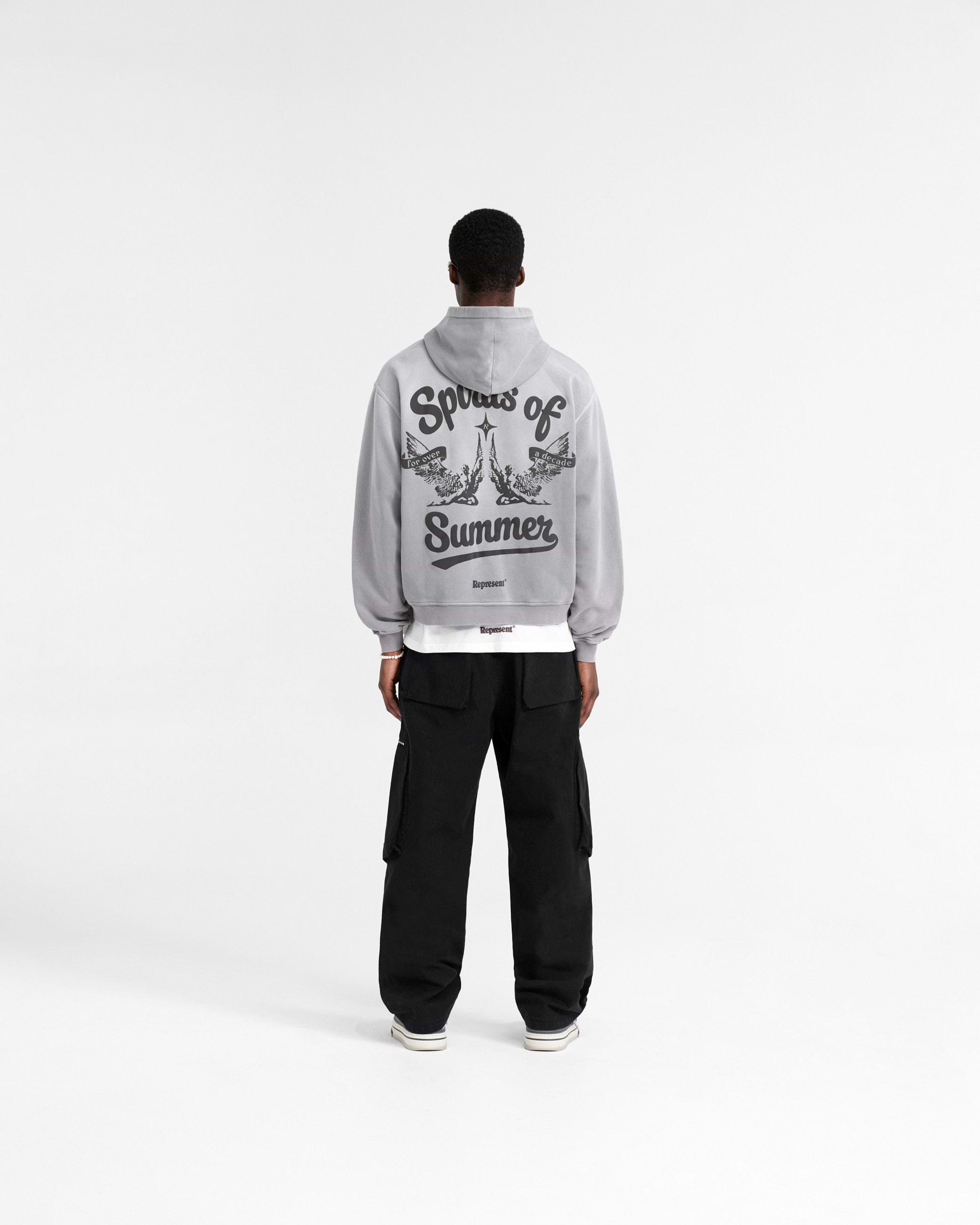 Spirits Of Summer Zip Hoodie - Nebel