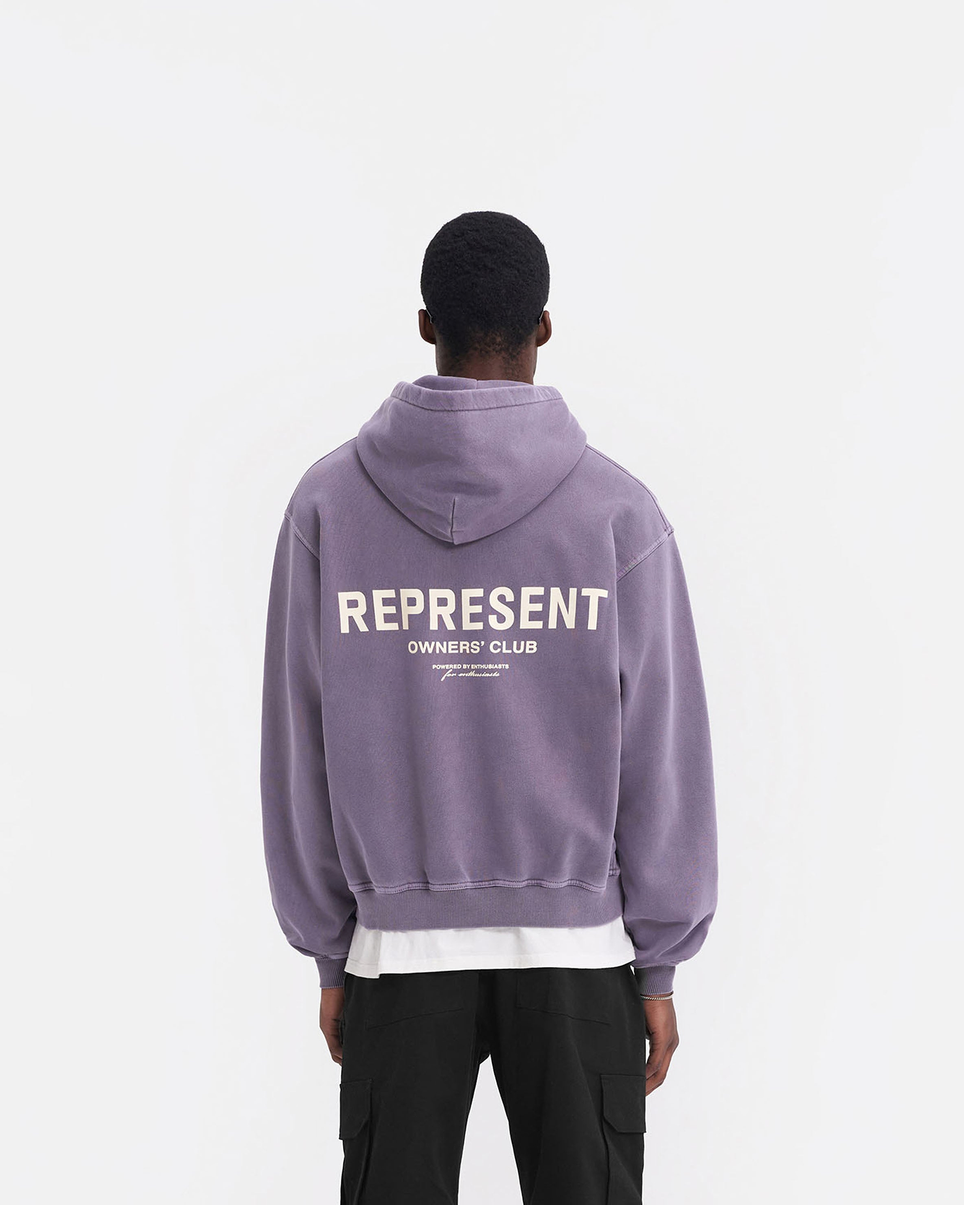 Represent Owners Club Zip Hoodie - Vintage-Violett