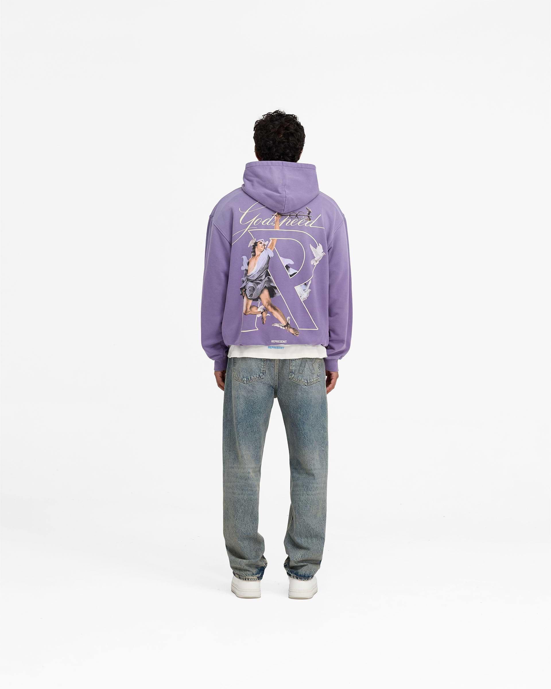 Hermes Hoodie - Violet